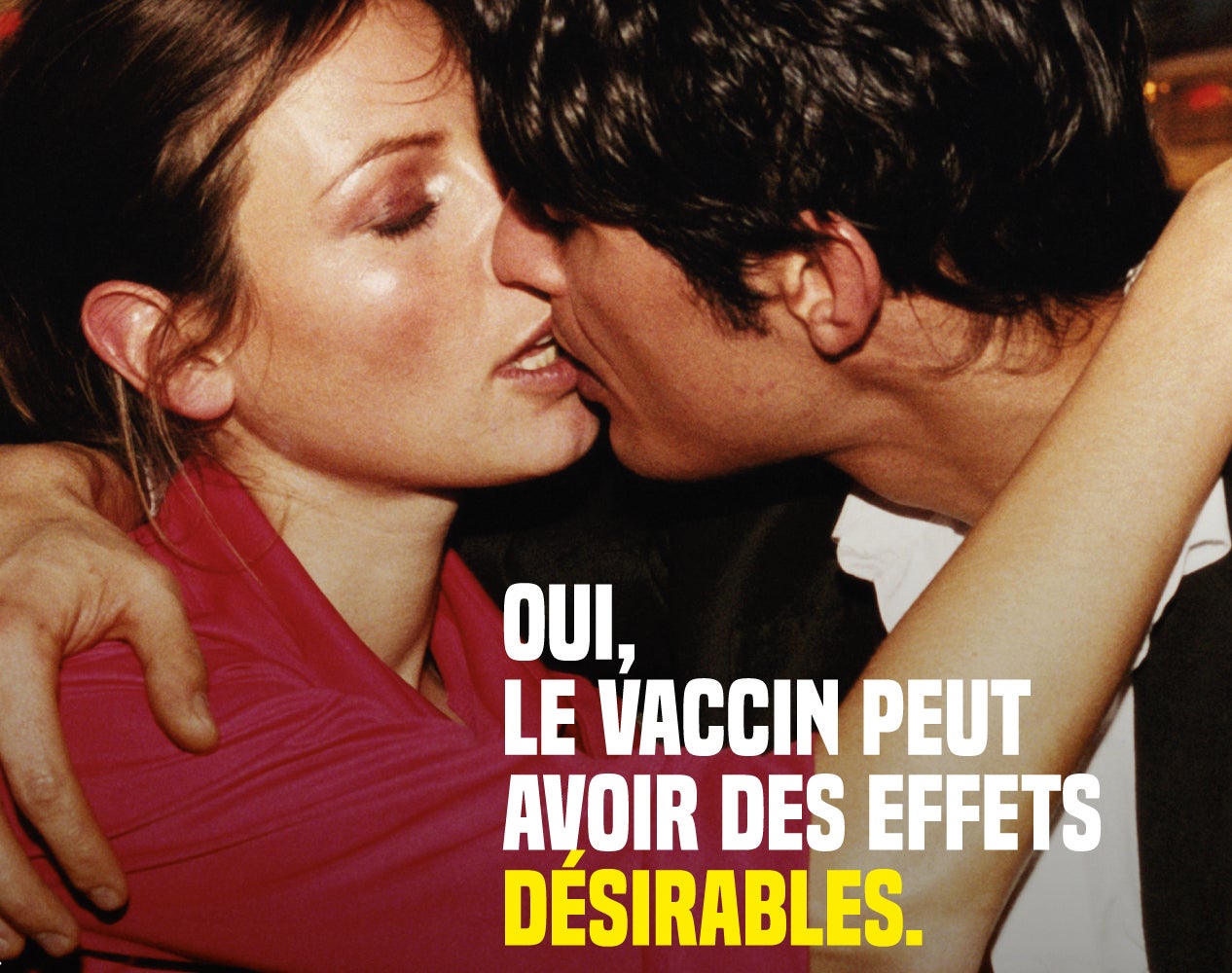 A French regional health authority advert promoting Covid vaccines