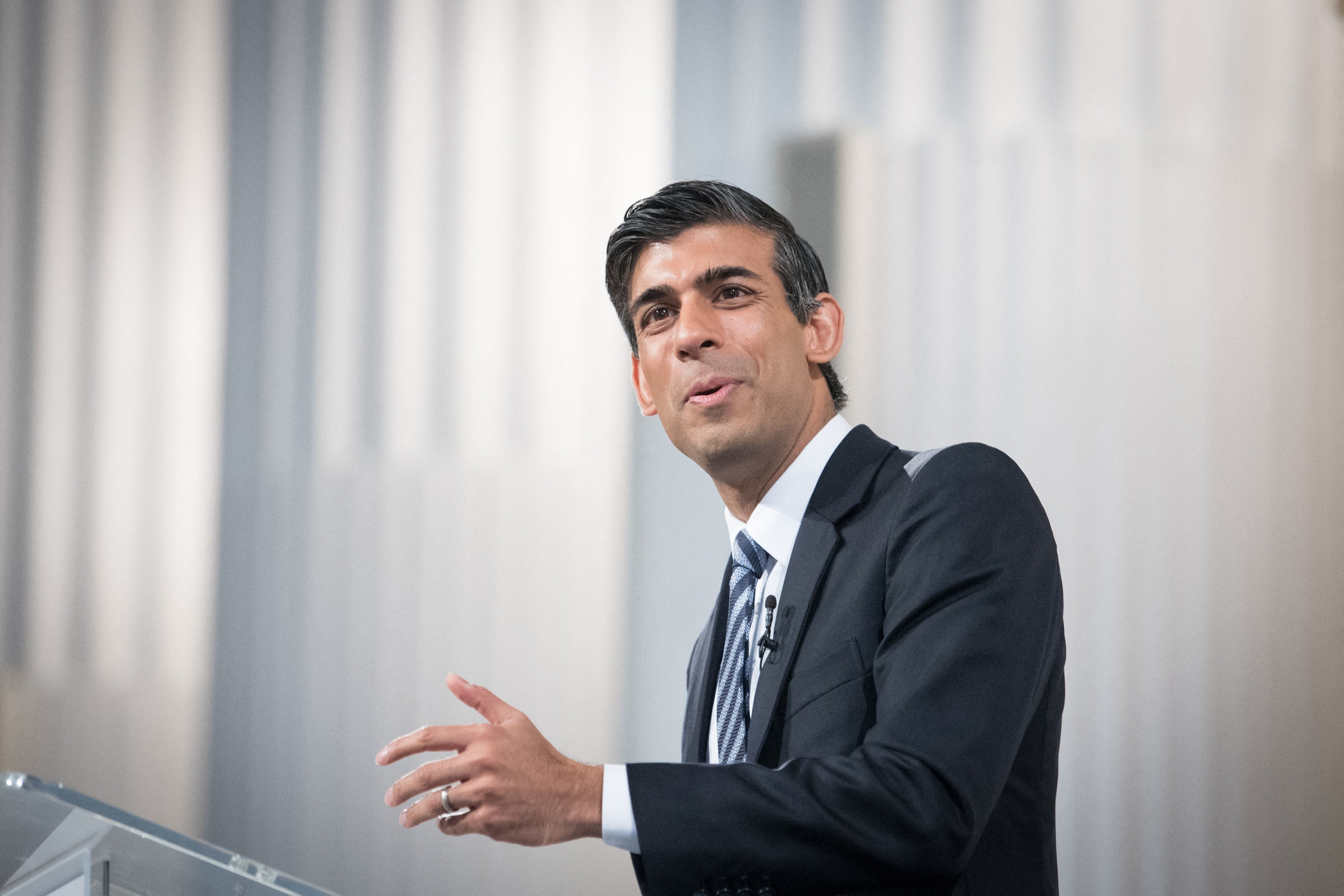 Chancellor Rishi Sunak delivers his Mansion House speech in the City of London on Thursday