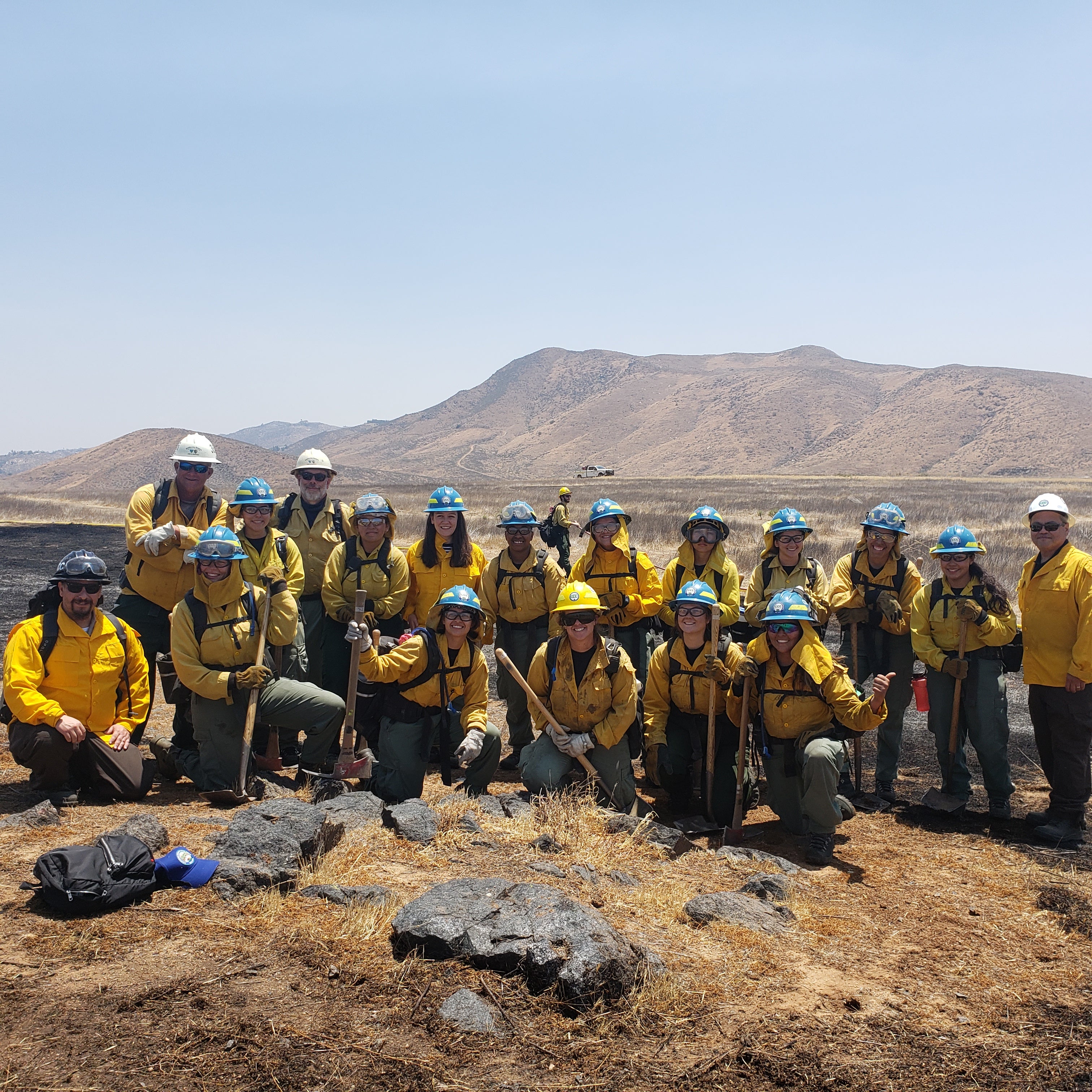 Meet the all-female fire crew tackling California’s wildfires