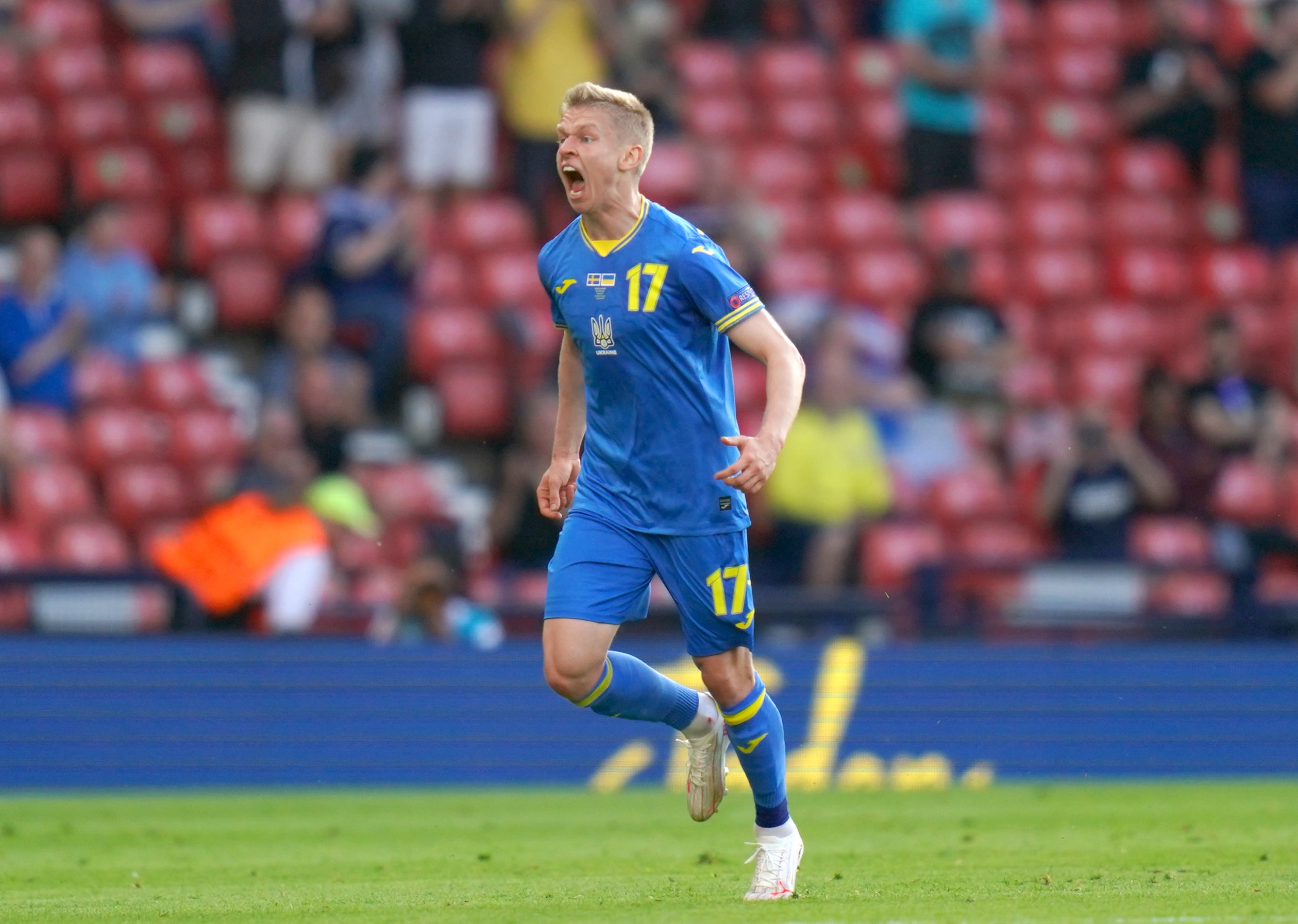 Ukraine need ‘game of their lives’ to beat England, Oleksandr Zinchenko admits
