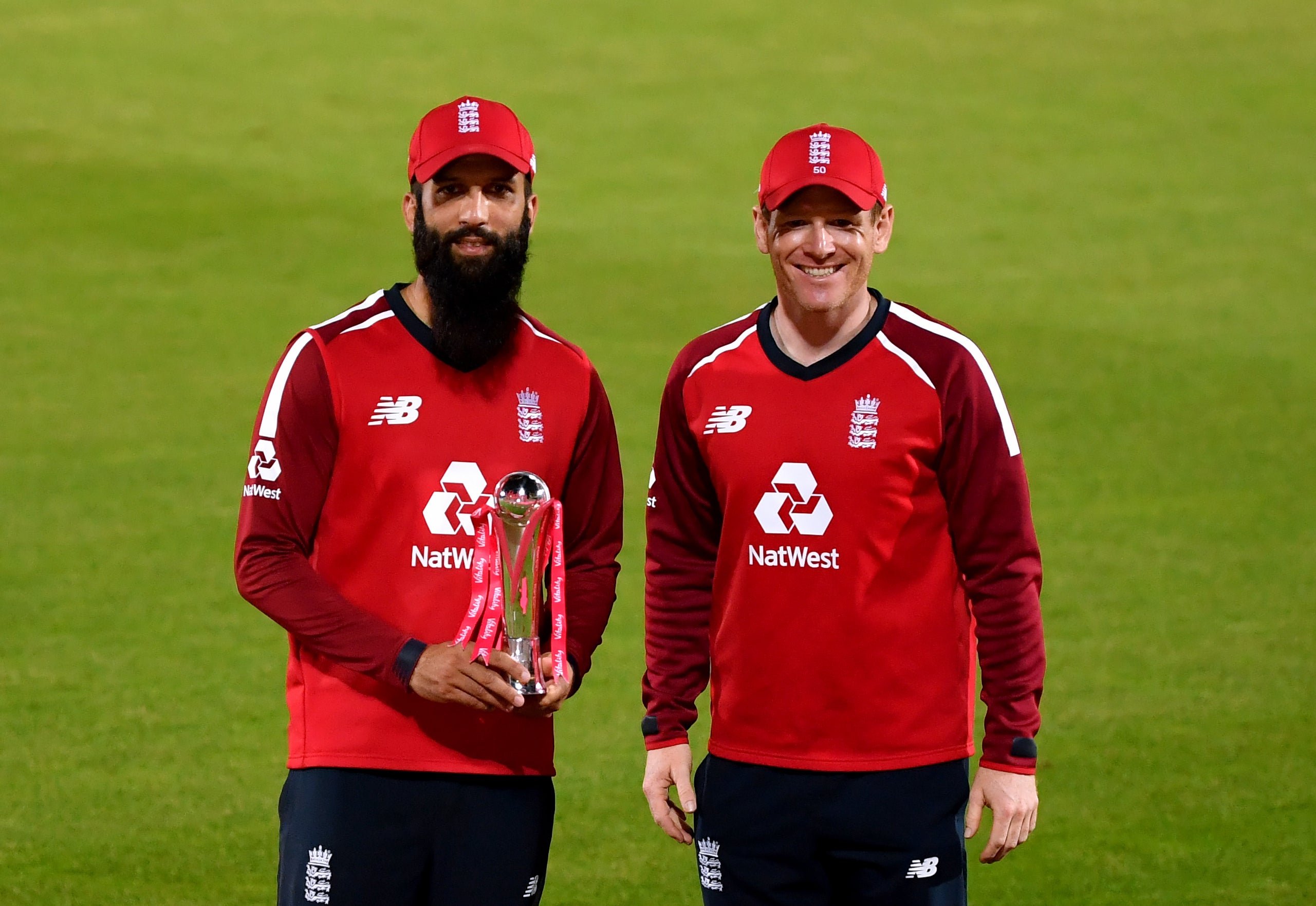 Moeen Ali and Eoin Morgan