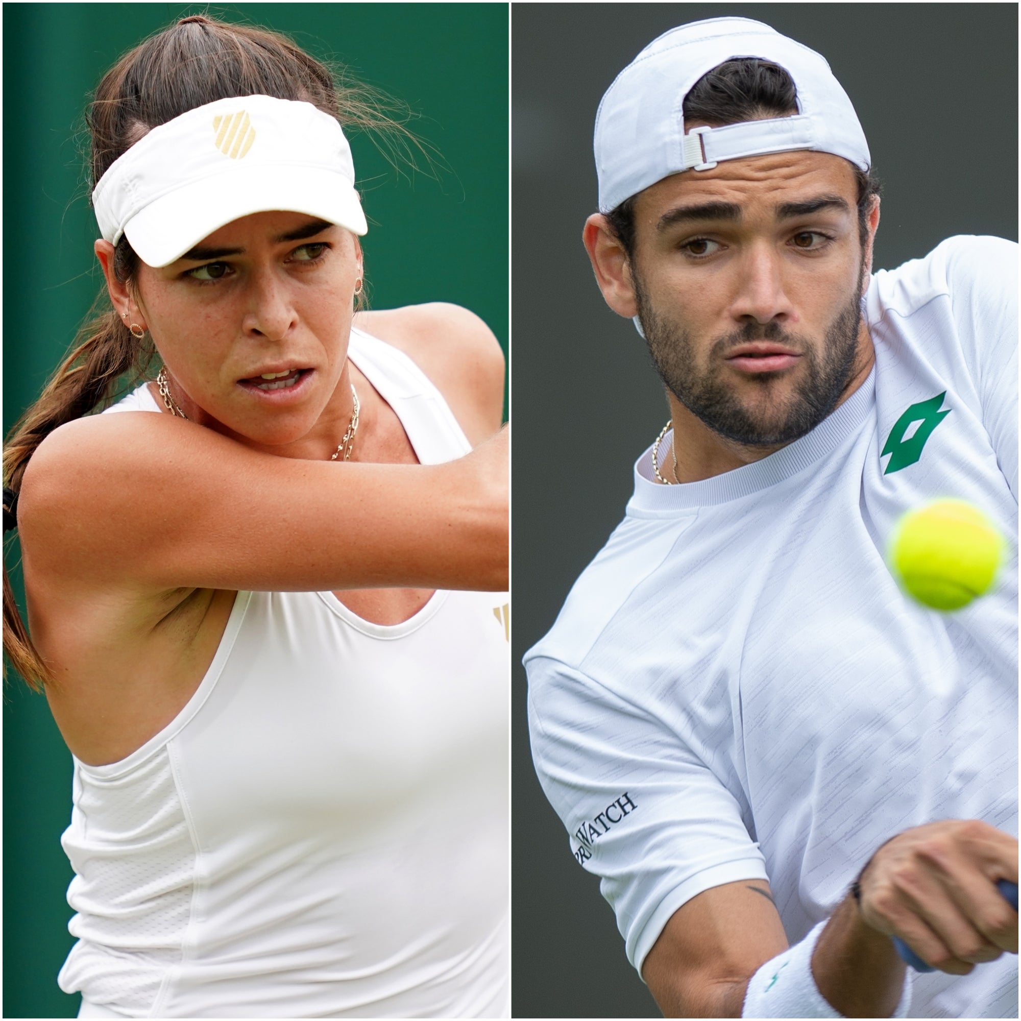 Ajla Tomljanovic and Matteo Berrettini