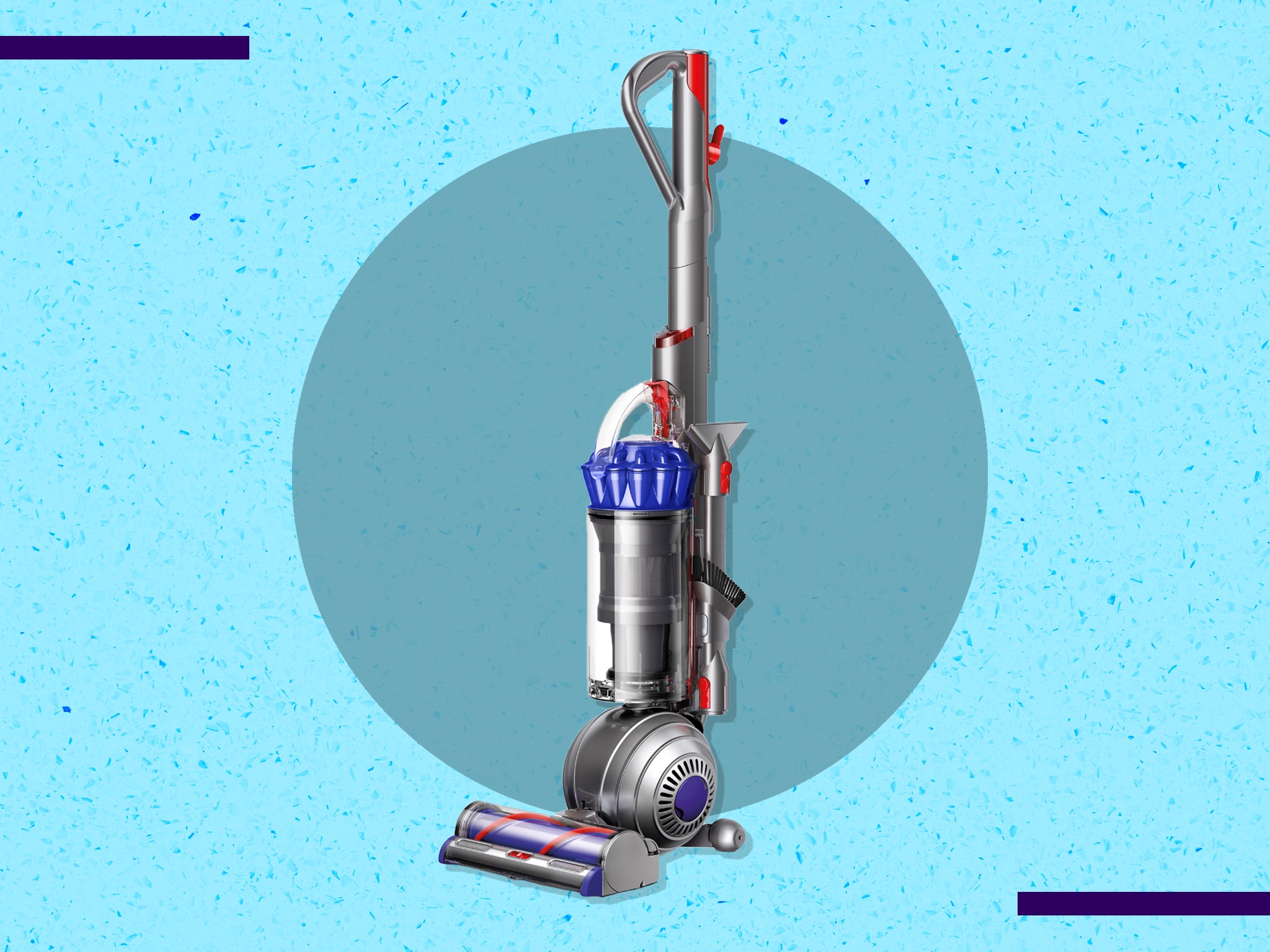 Incredibly manoeuvrable, this vacuum has been designed to access had to reach spots where dust can accumulate