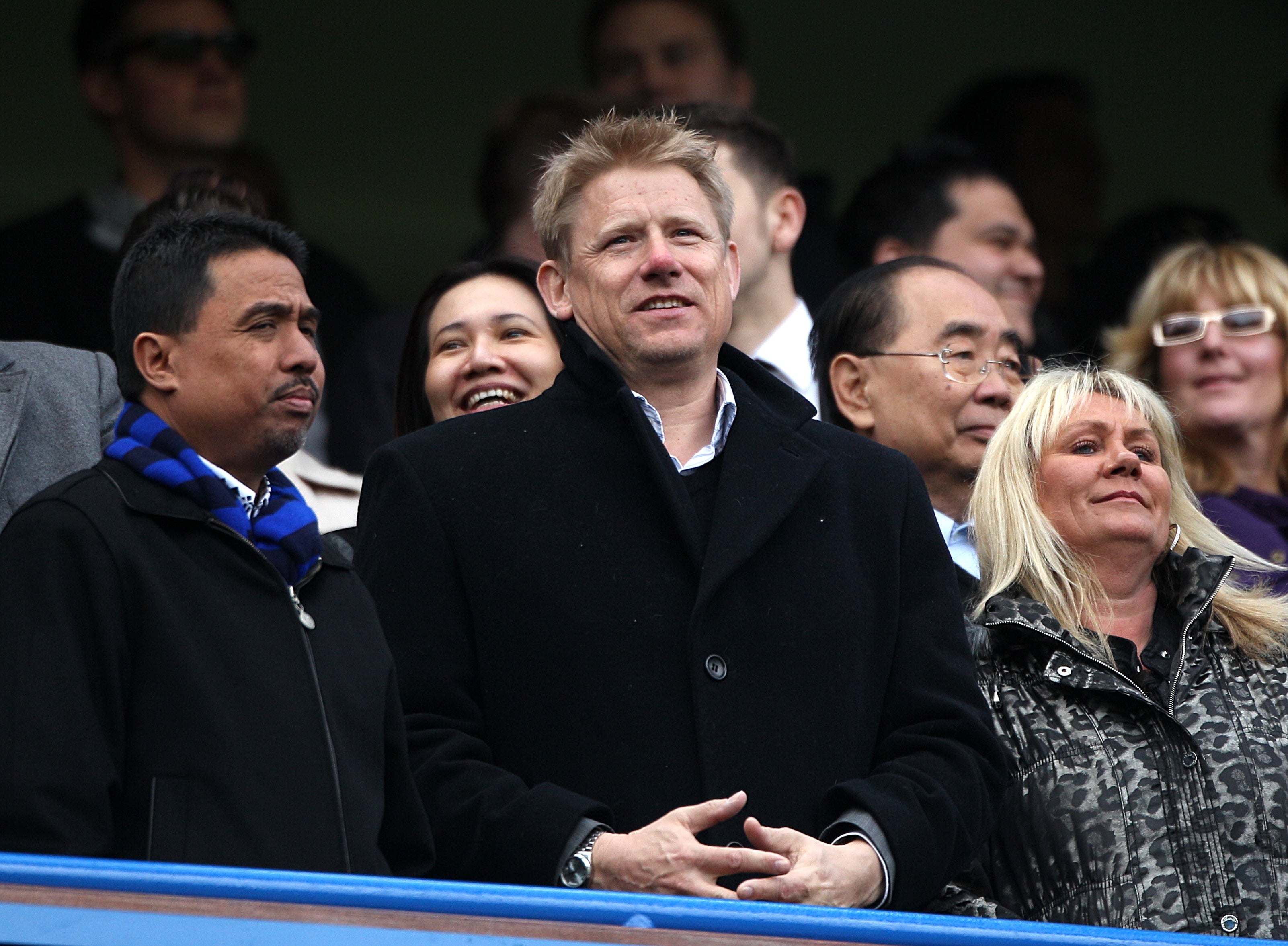 Proud father Peter Schmeichel was in the stands as son Kasper made his debut for Darlington as a 19-year-old