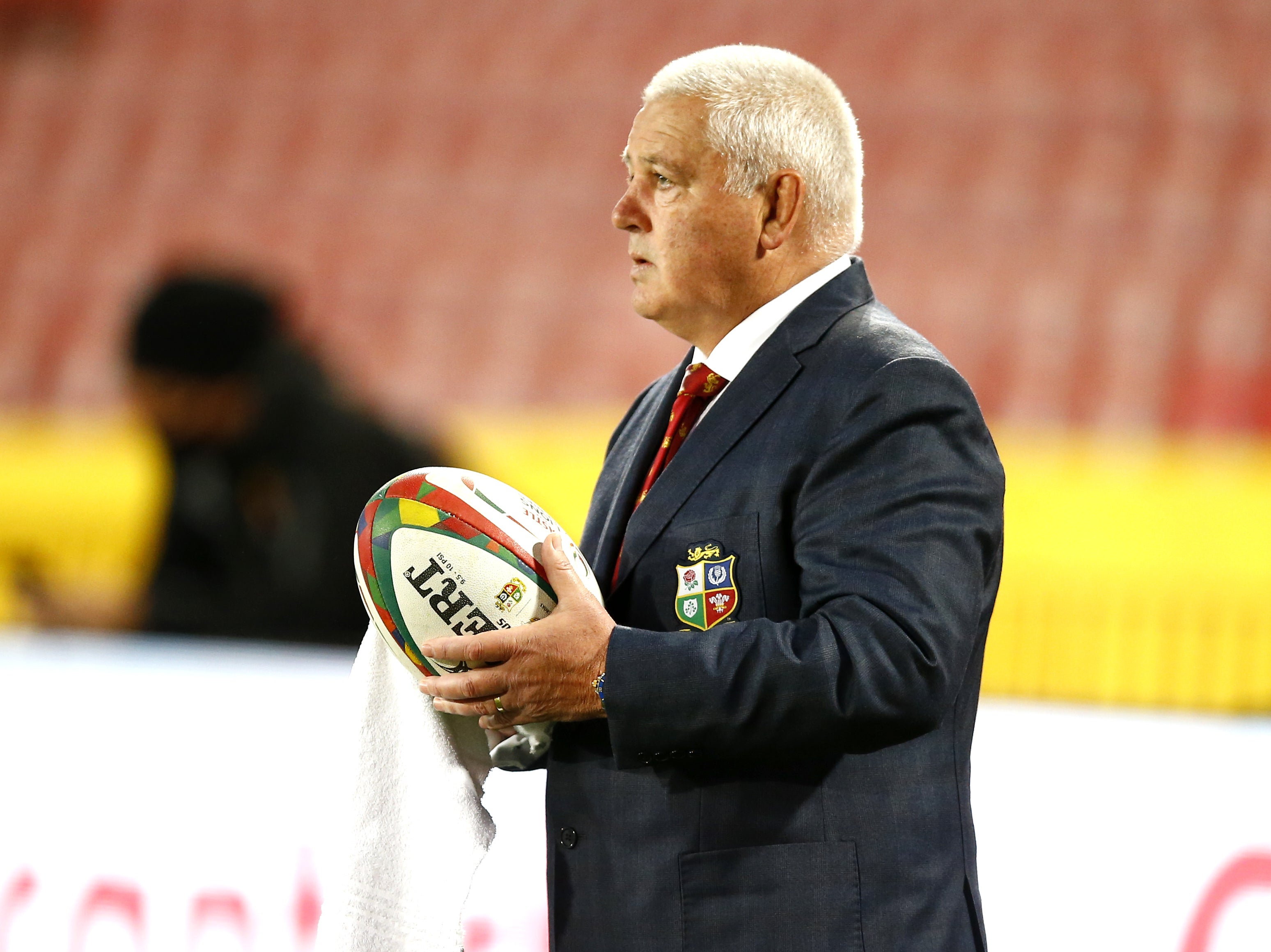 Warren Gatland, pictured, insists all medical guidelines were followed in picking Luke Cowan-Dickie