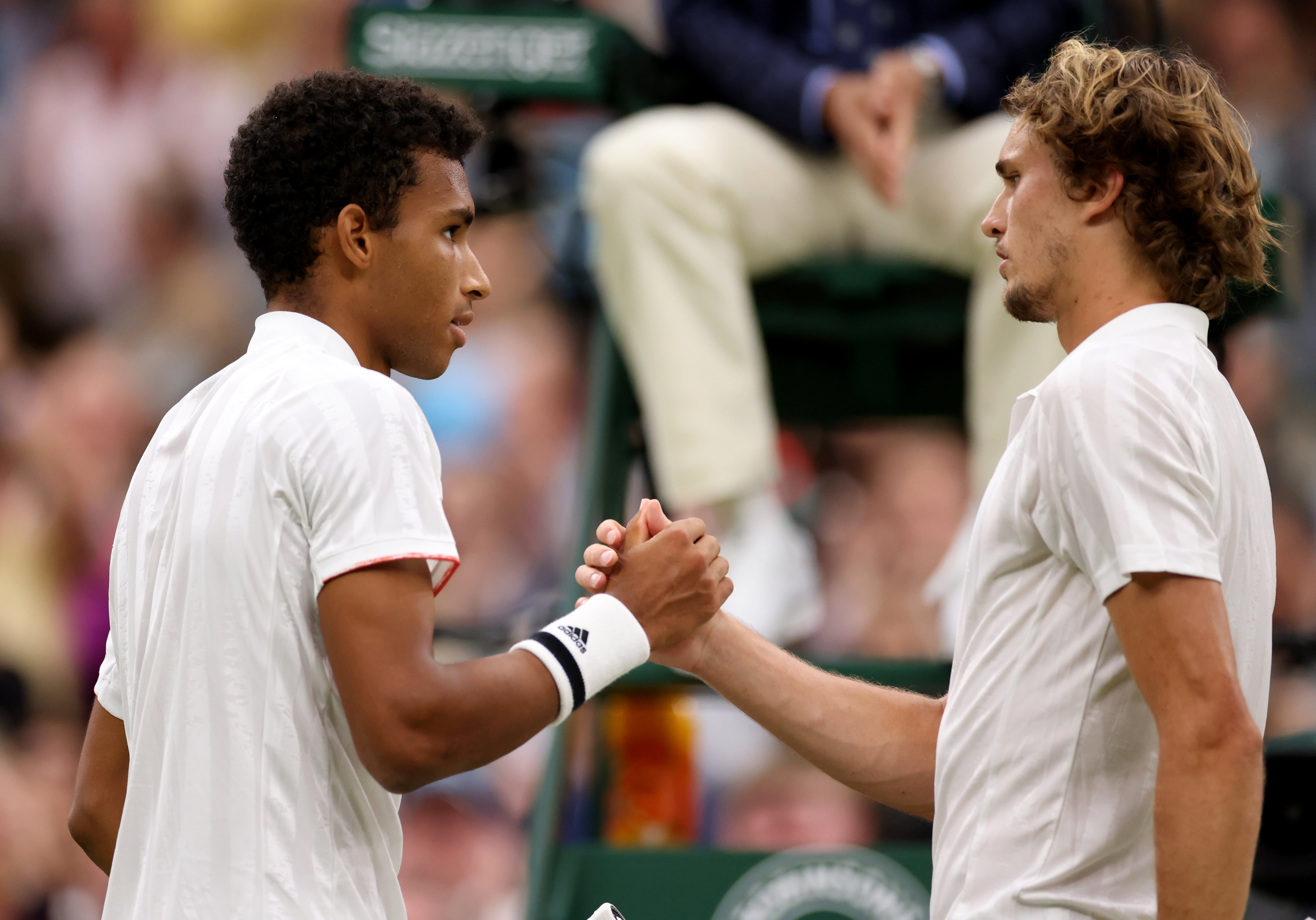 Felix Auger Aliassime beat Alexander Zverev