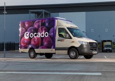 Ocado losses narrow but shoppers eat less at home as restrictions ease