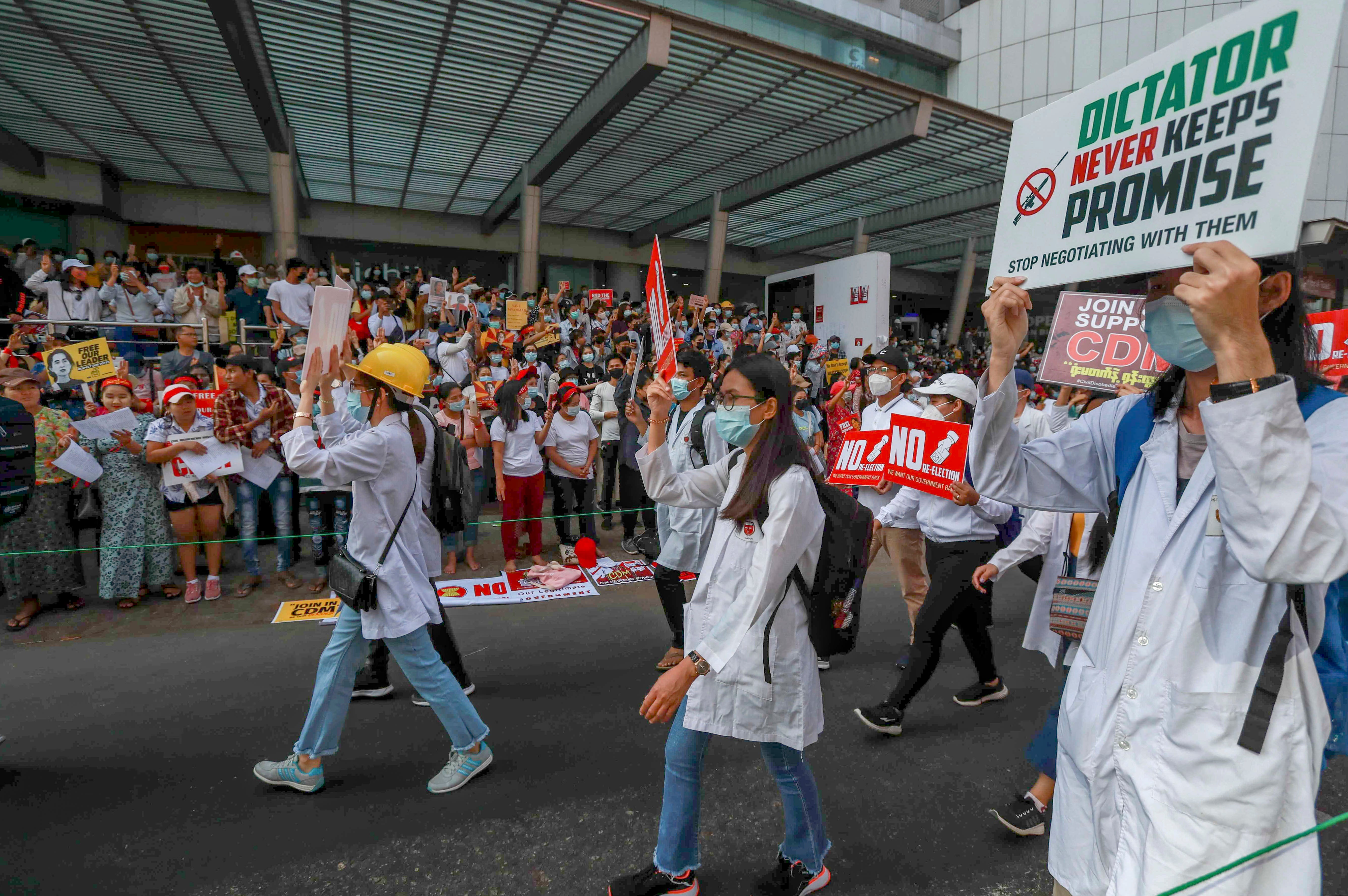 Myanmar War On Doctors