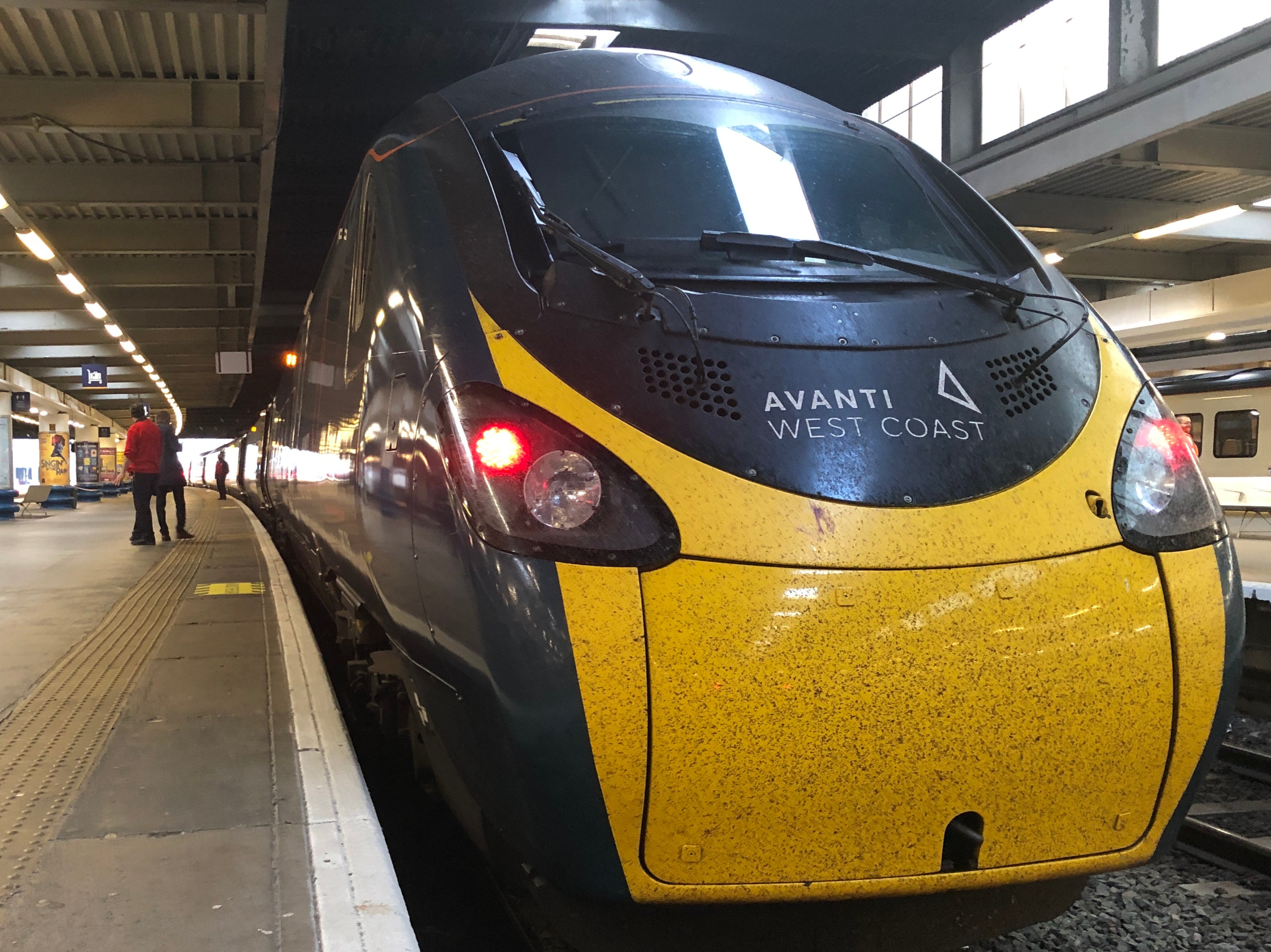 All aboard: Health secretary, Sajid Javid, says he will not wear a face mask on late-night West Coast main line services