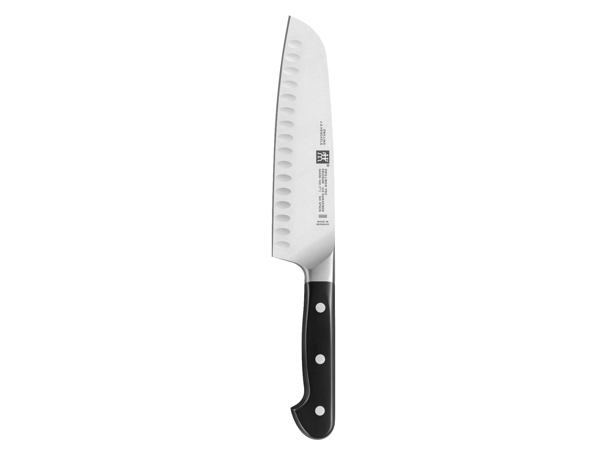 Zwilling pro 18cm hollow edge santoku knife indybest