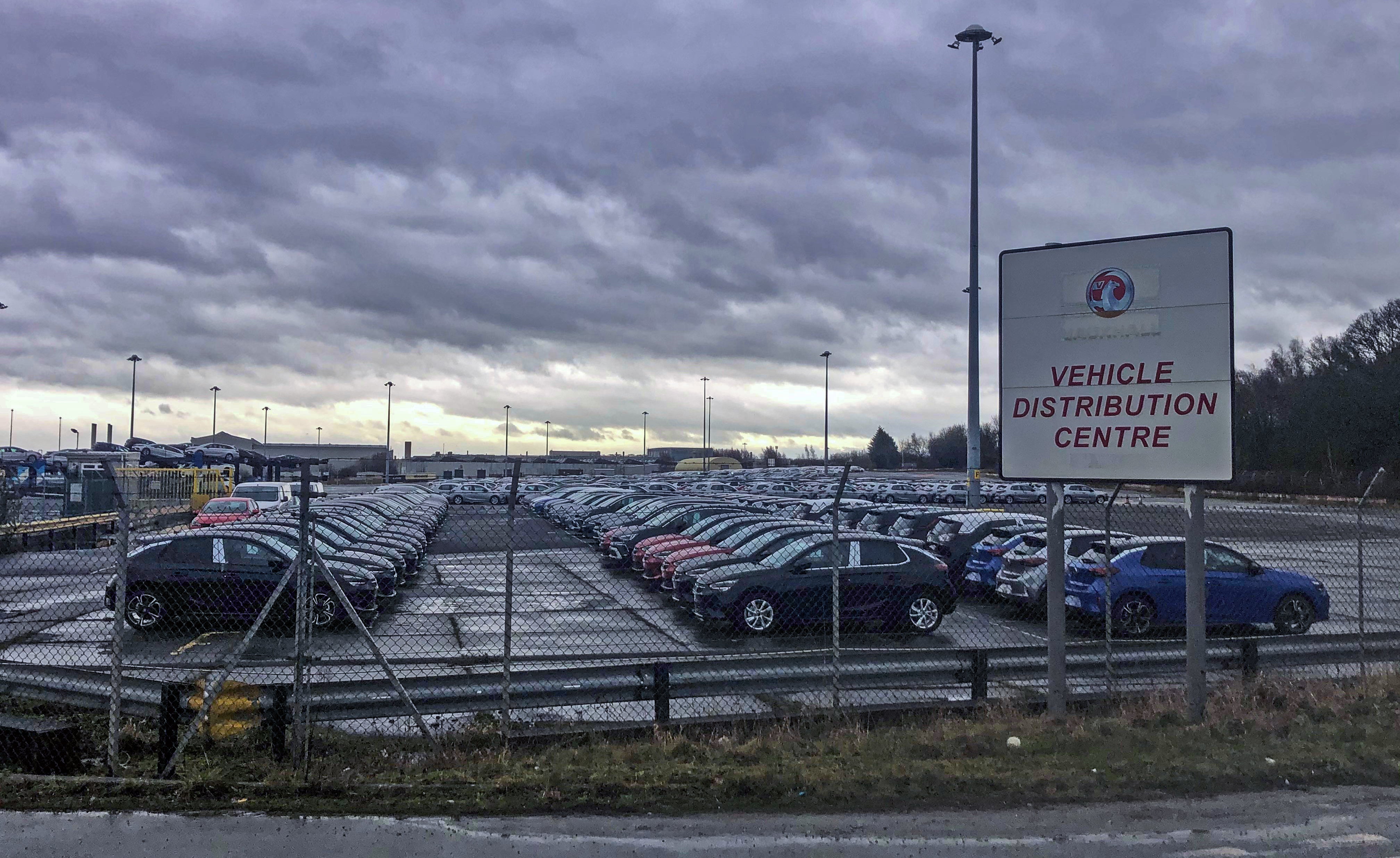 Vauxhall's car plant in Ellesmere Port