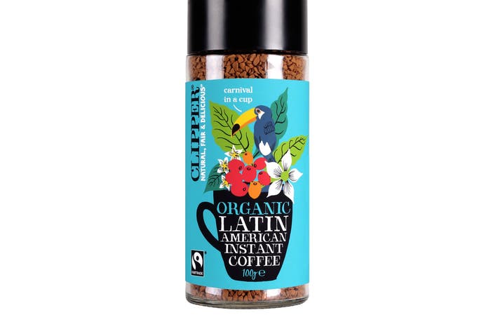 Clippers organic Latin American instant coffee