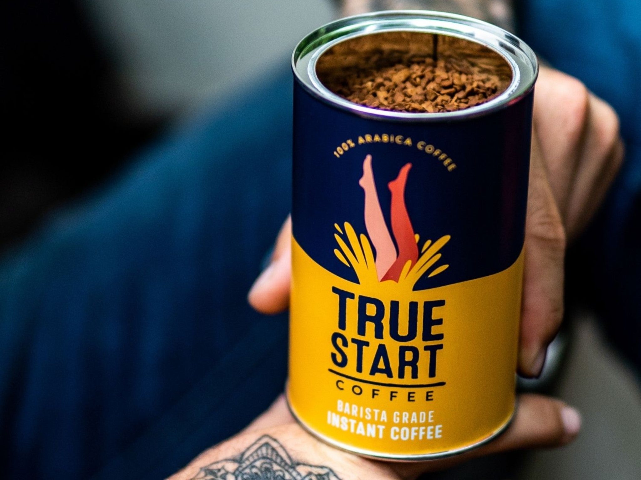 TrueStart barista grade instant coffee