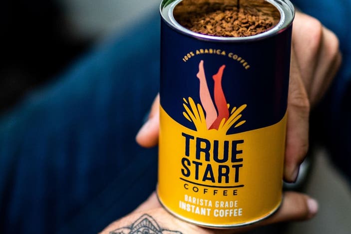 TrueStart barista grade instant coffee