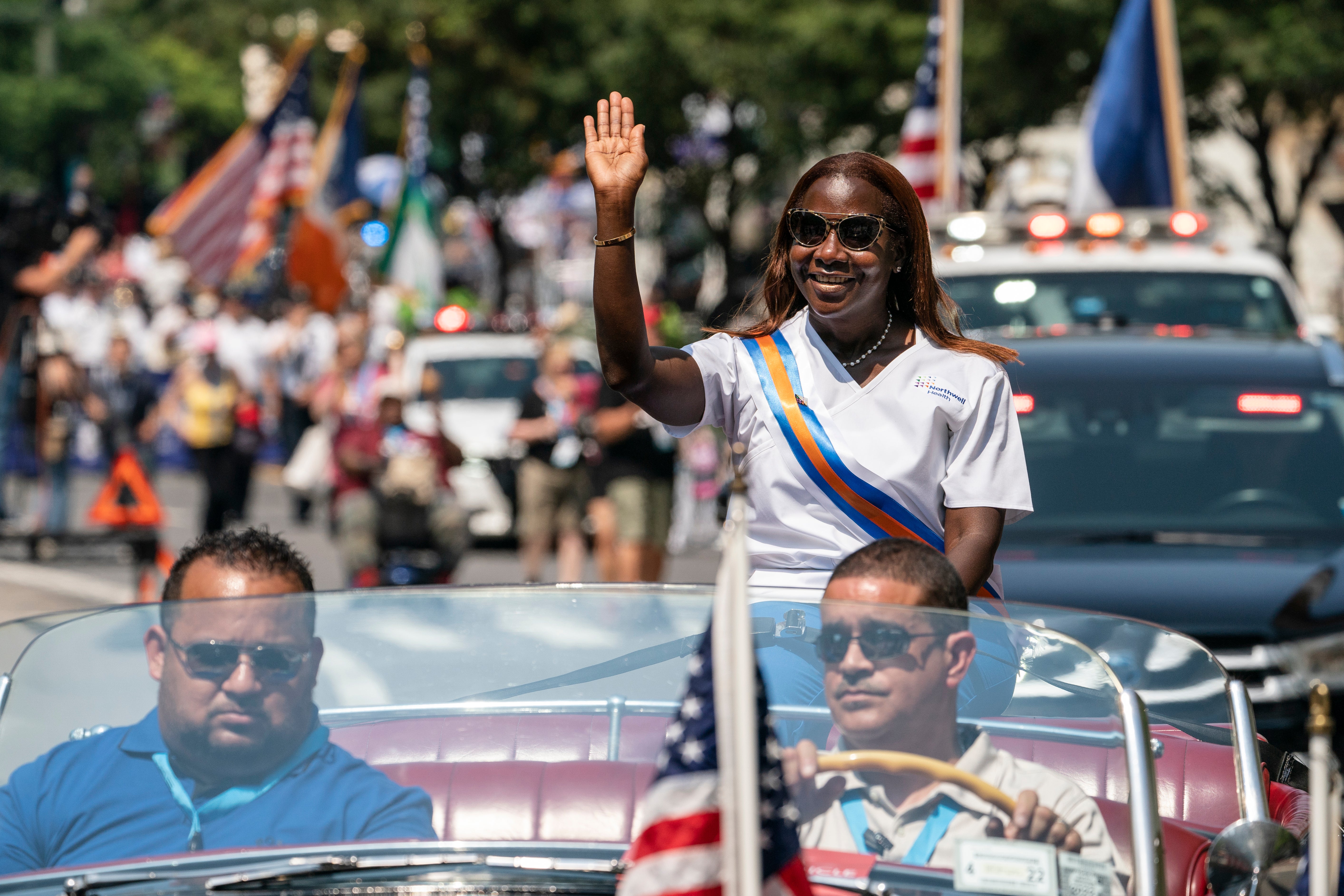 Virus Outbreak Pandemic Parade