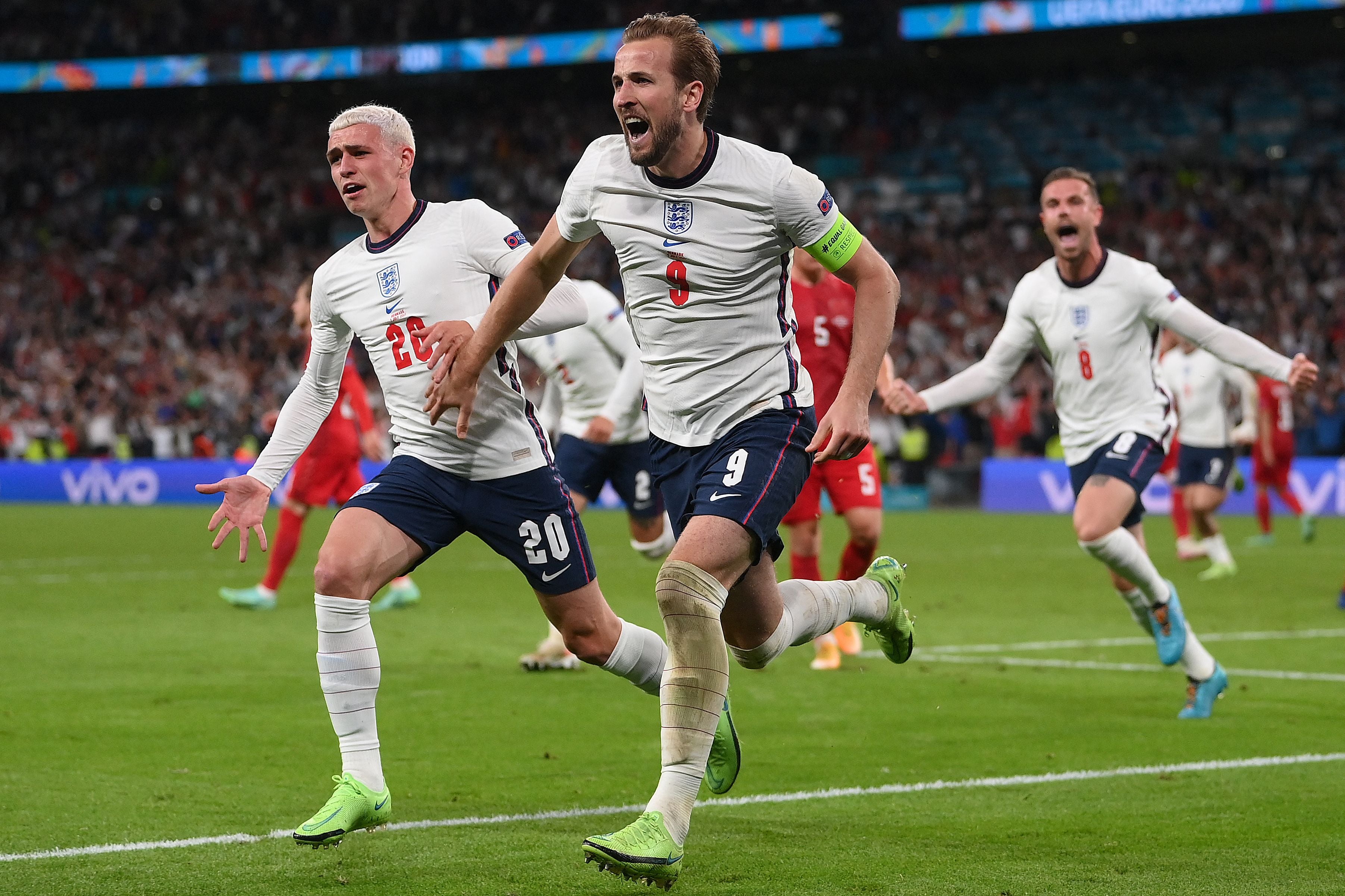 Harry Kane scored the winning goal in extra-time