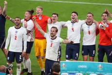 Euro 2020 LIVE: England vs Denmark reaction as build-up for final begins
