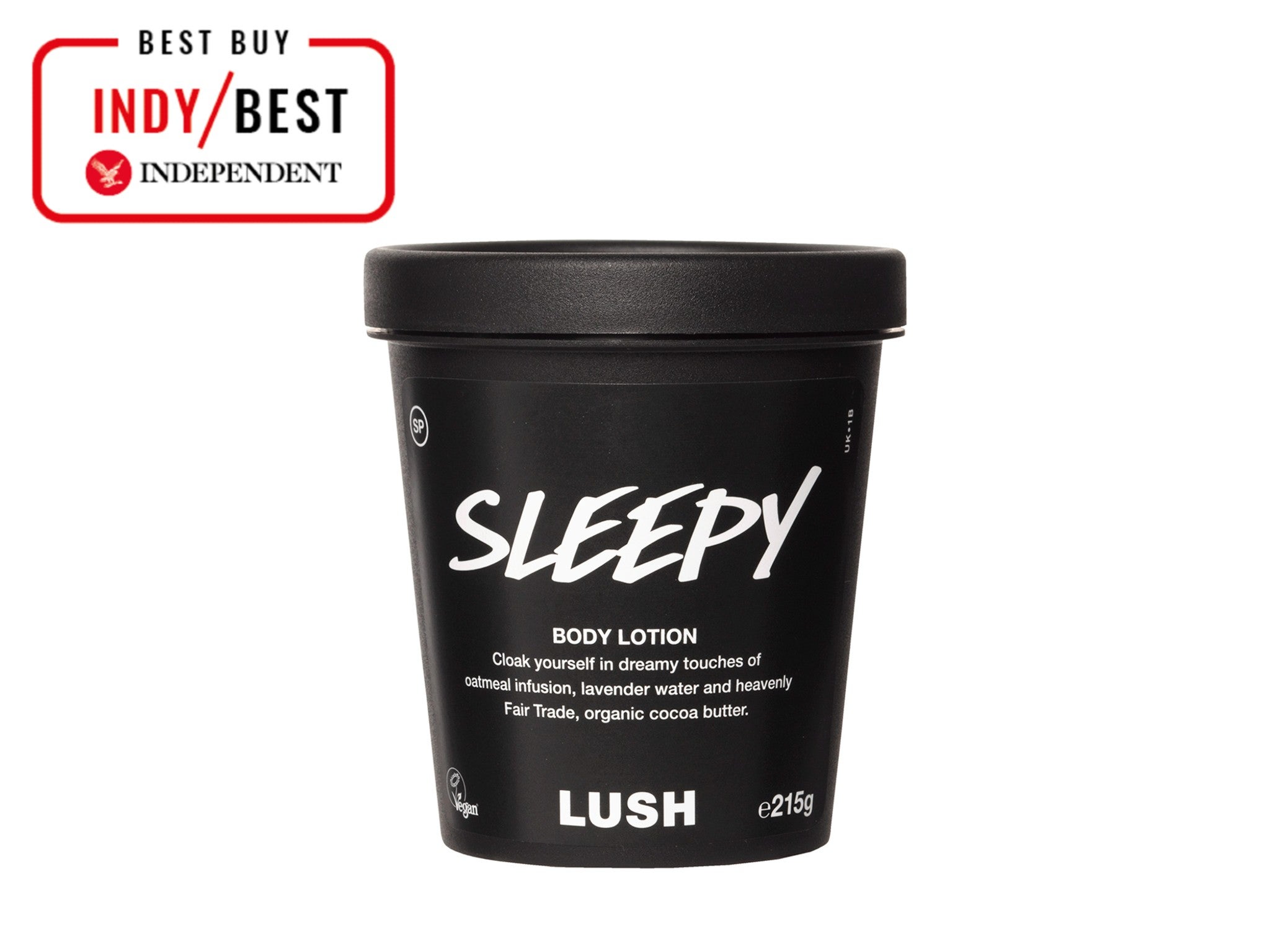 Lush sleepy body lotion, 215g indybest