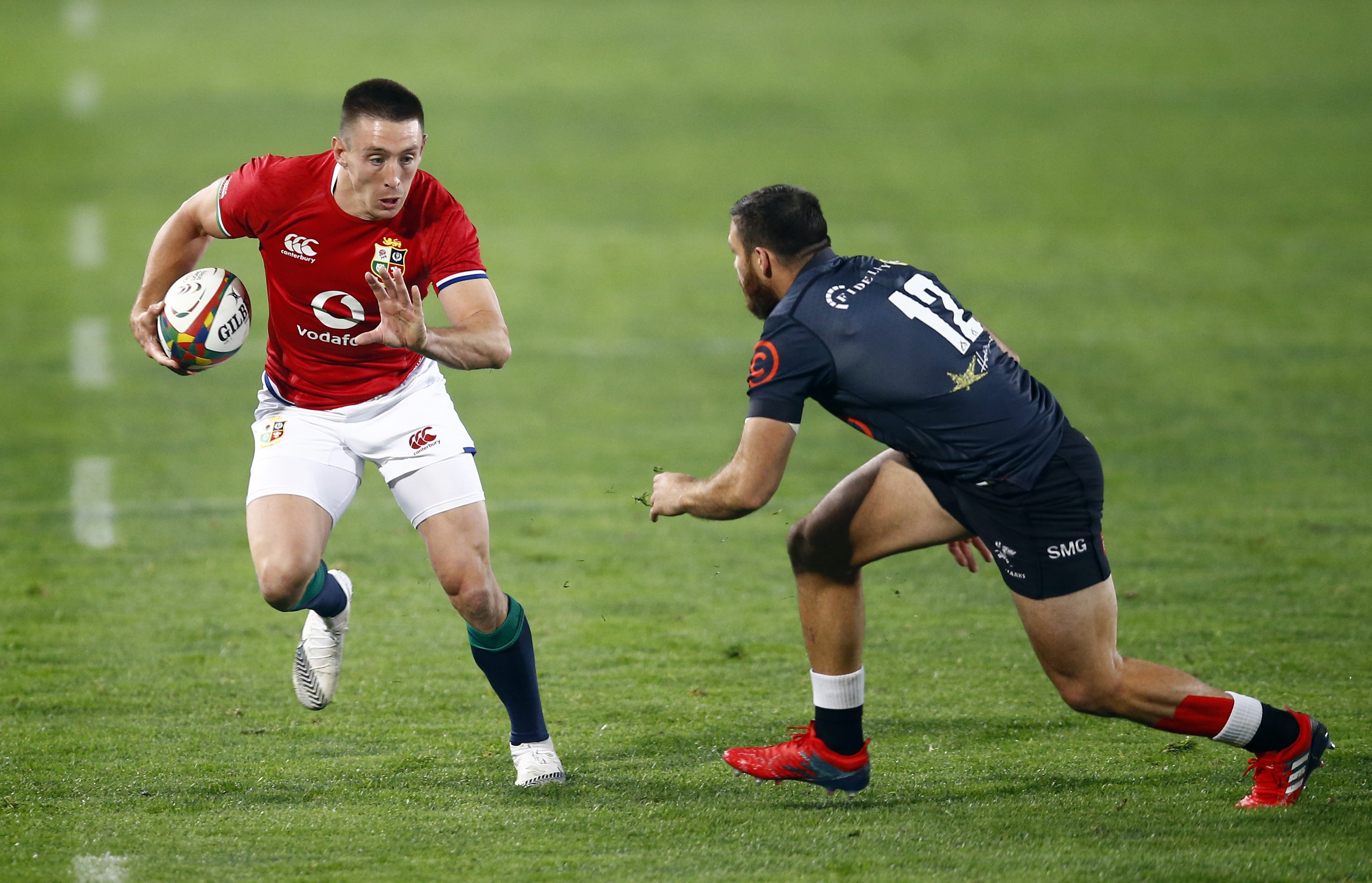 Josh Adam has scored eight tries in three starts for the Lions