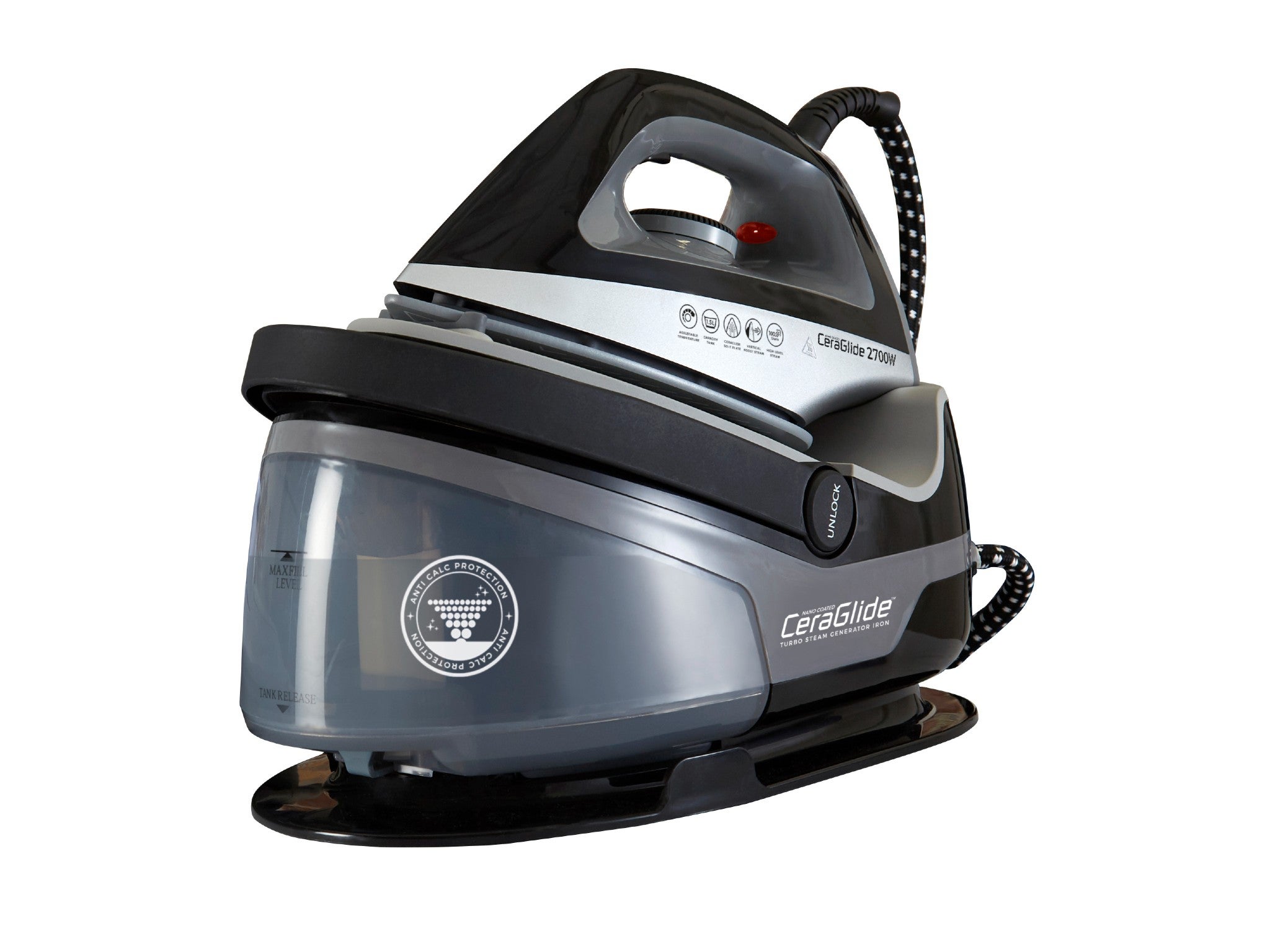 Tower ceraglide 2700W 1.5L steam generator iron indybest