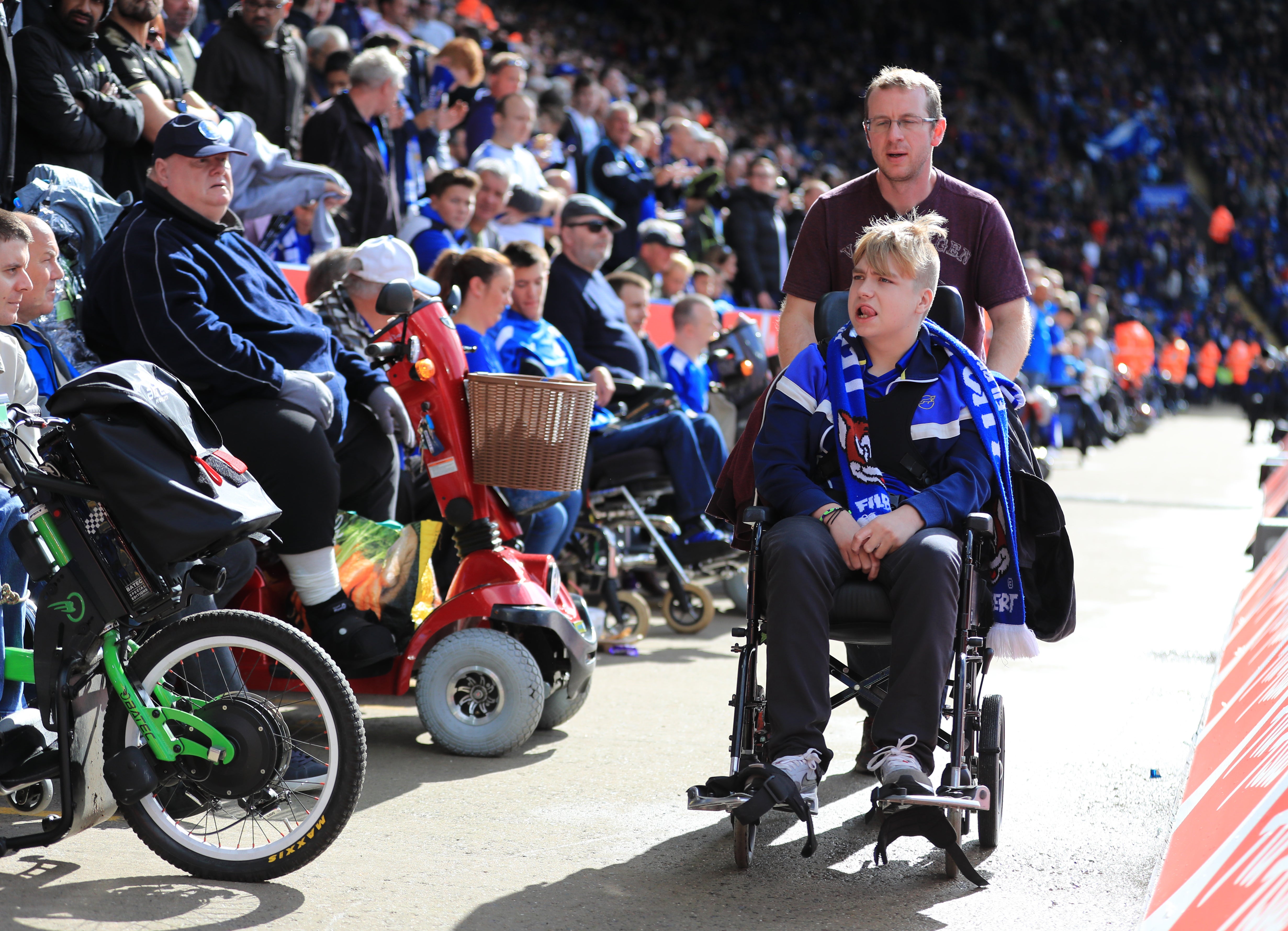 A new survey has found that a large majority of disabled fans are ready to make an immediate return to sports venues when coronavirus restrictions ease