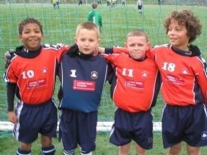 Phil Foden playing for Reddish Vulcans