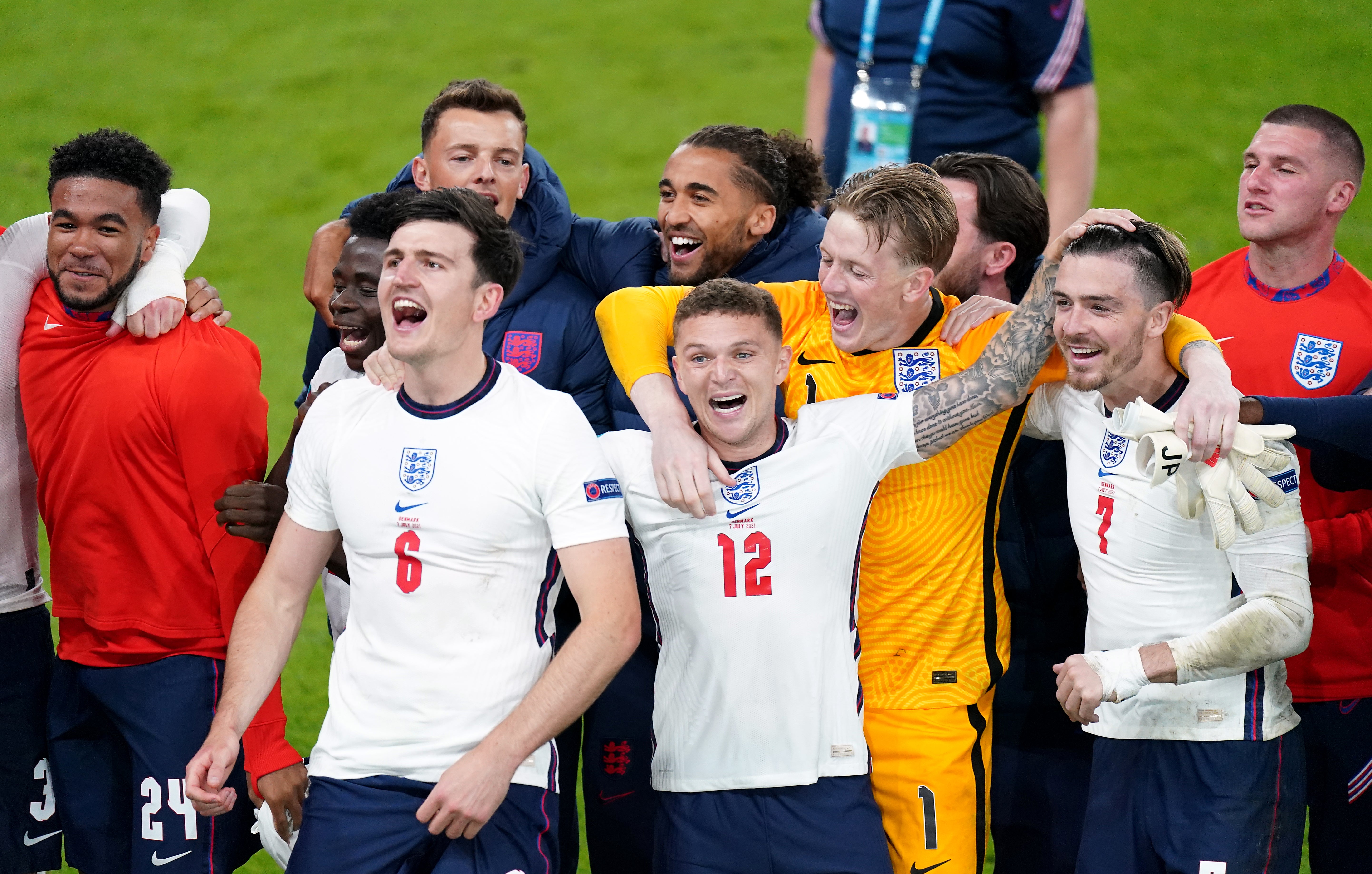 England v Denmark – UEFA Euro 2020 – Semi Final – Wembley Stadium