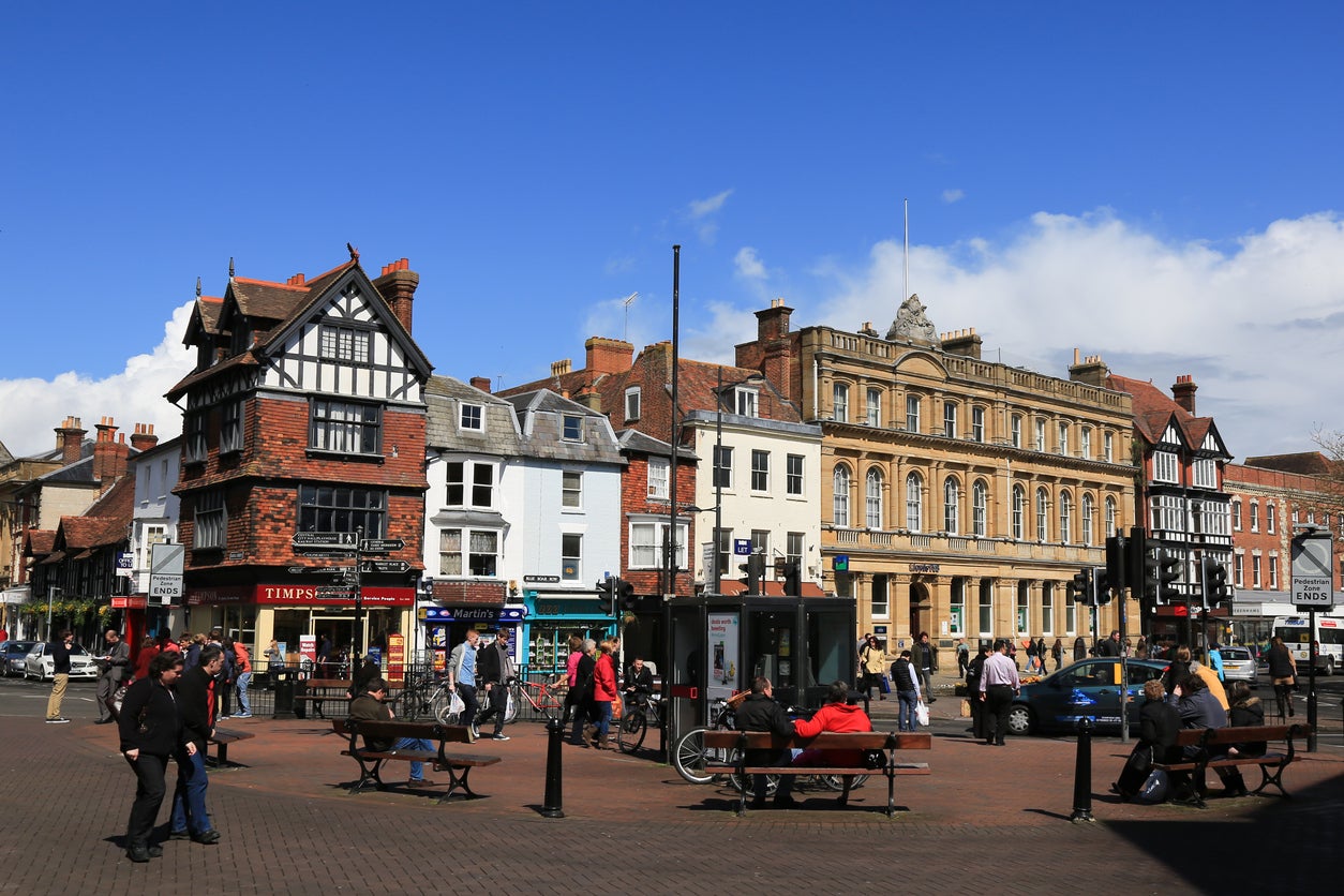 Salisbury has plenty of independent shops alongside chains