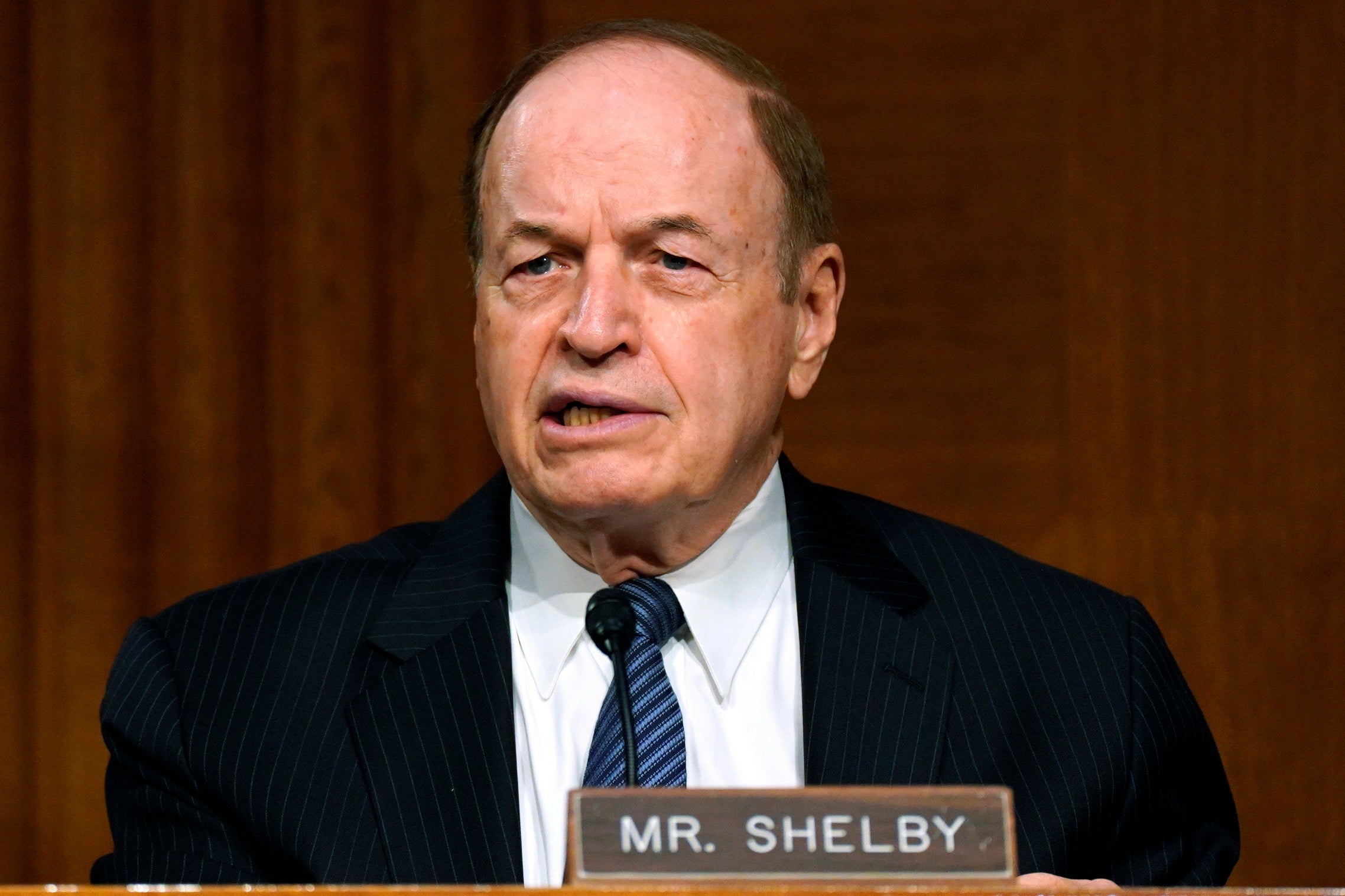 Senator Richard C Shelby announced his retirement in February