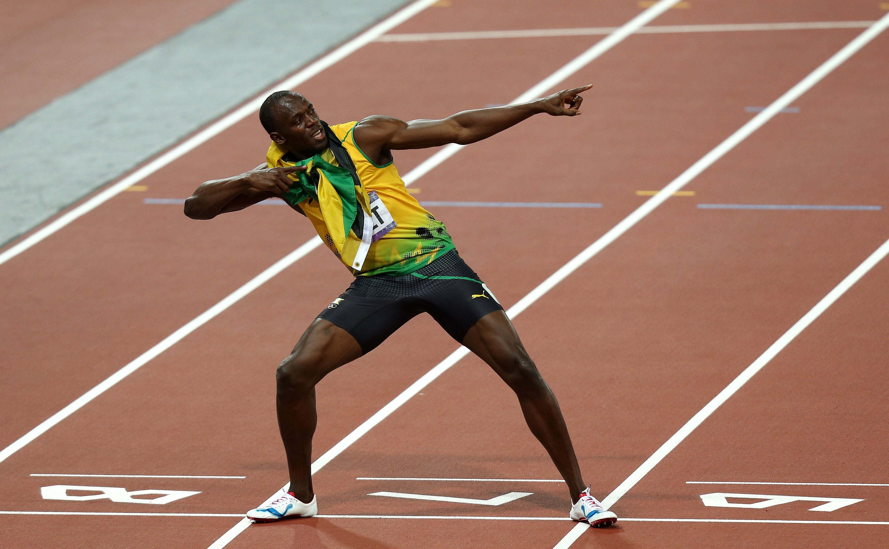 Usain Bolt still holds the 100m world record