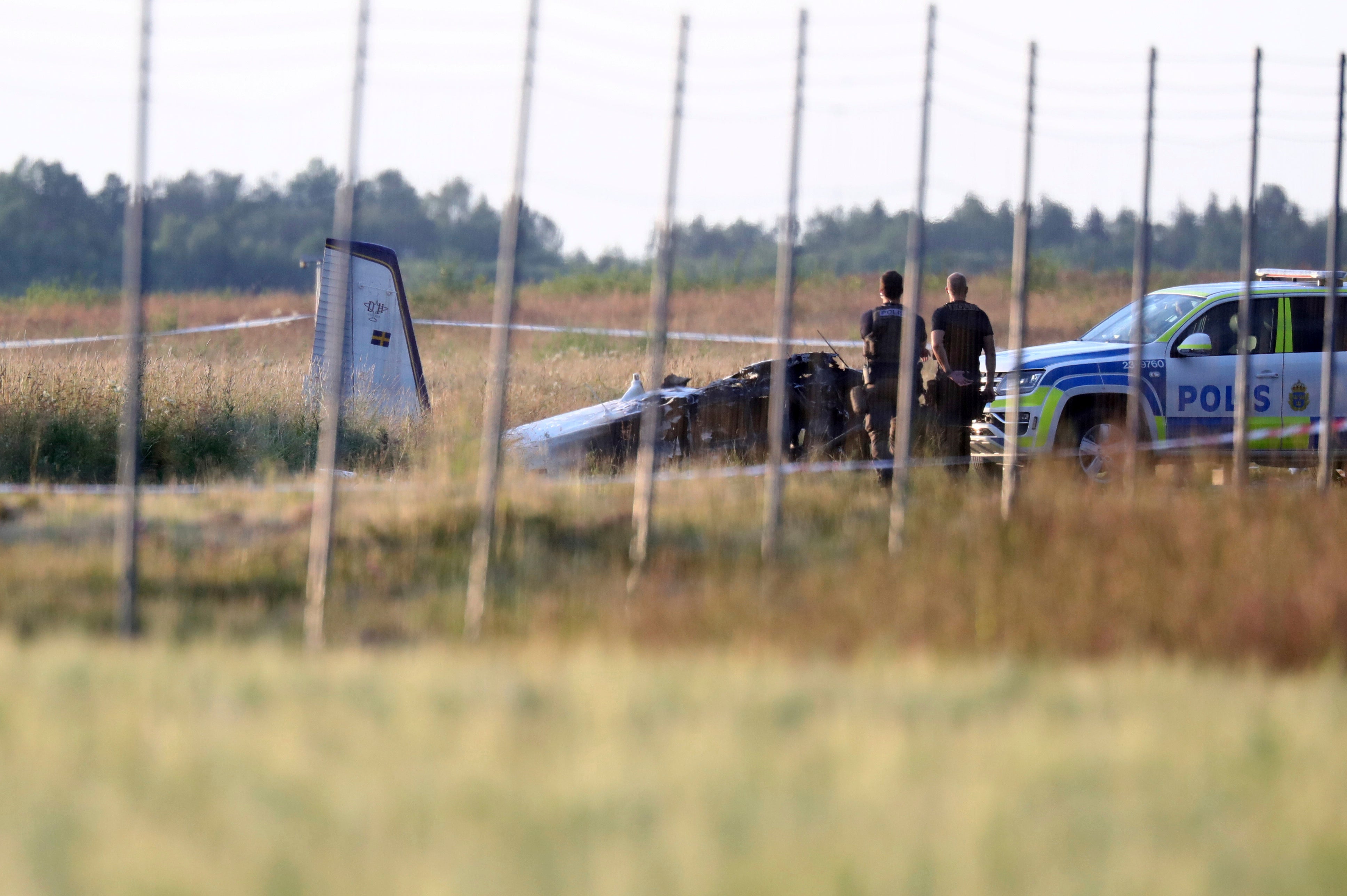 Sweden Plane Crash