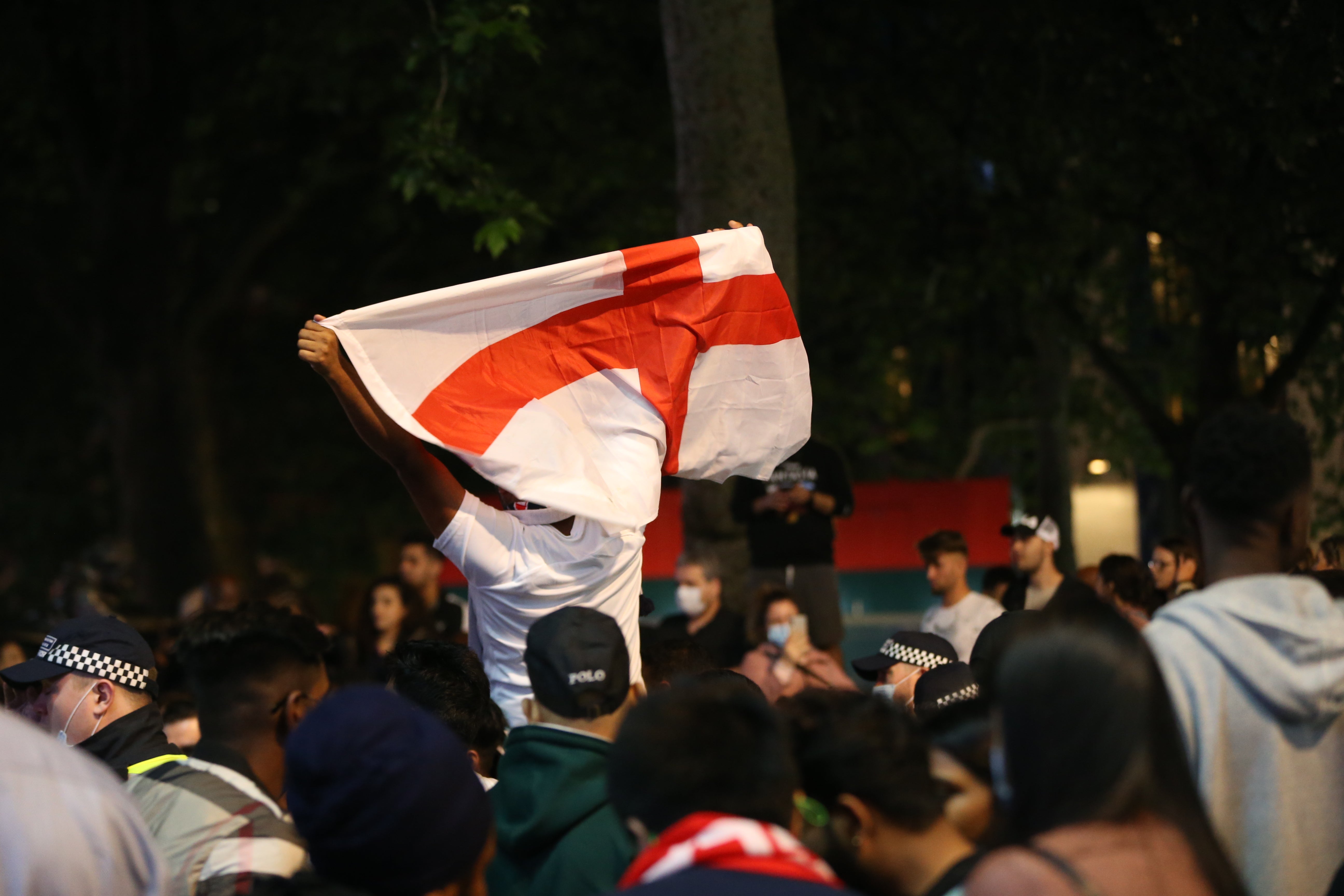 Police say plans are in place for patrols on Sunday night as England take on Italy in the Euro 2020 final