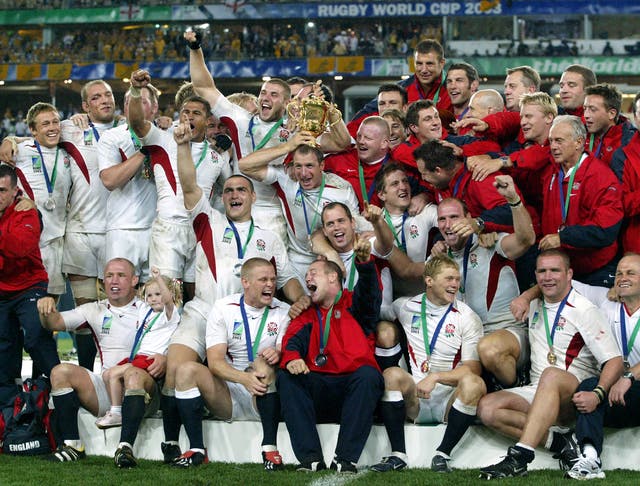 <p>England won the Rugby World Cup in 2003</p>