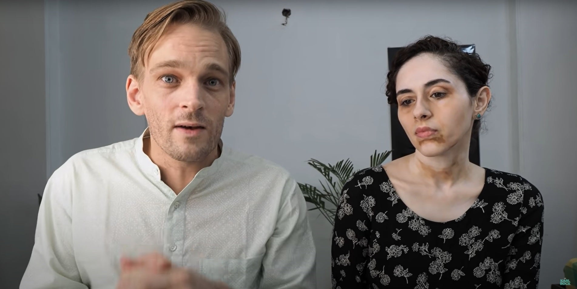 A screengrab from Karl Rock’s YouTube channel where he discusses work-from-home scams aimed at trapping housewives and job seekers across India to extort money