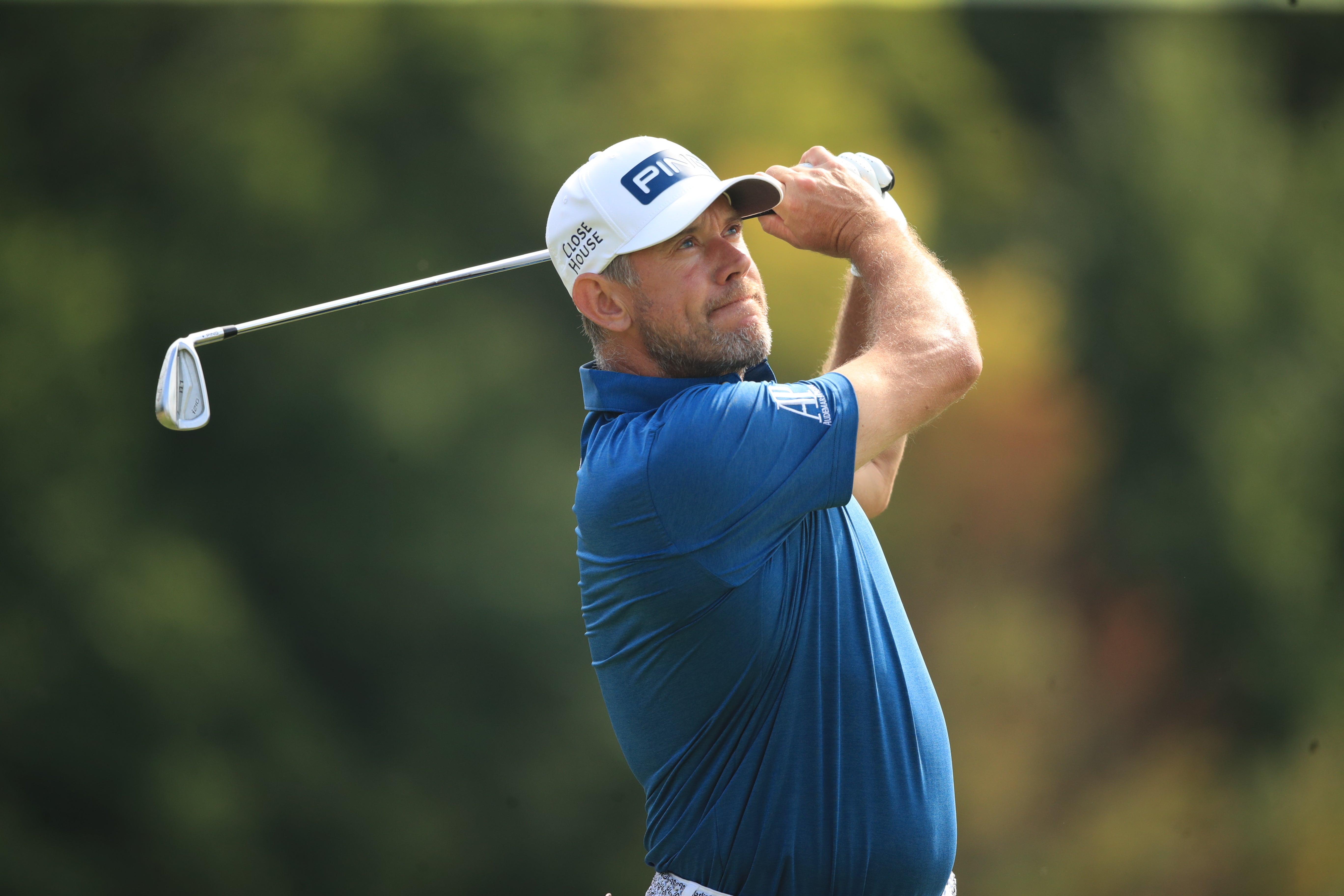 Lee Westwood in action