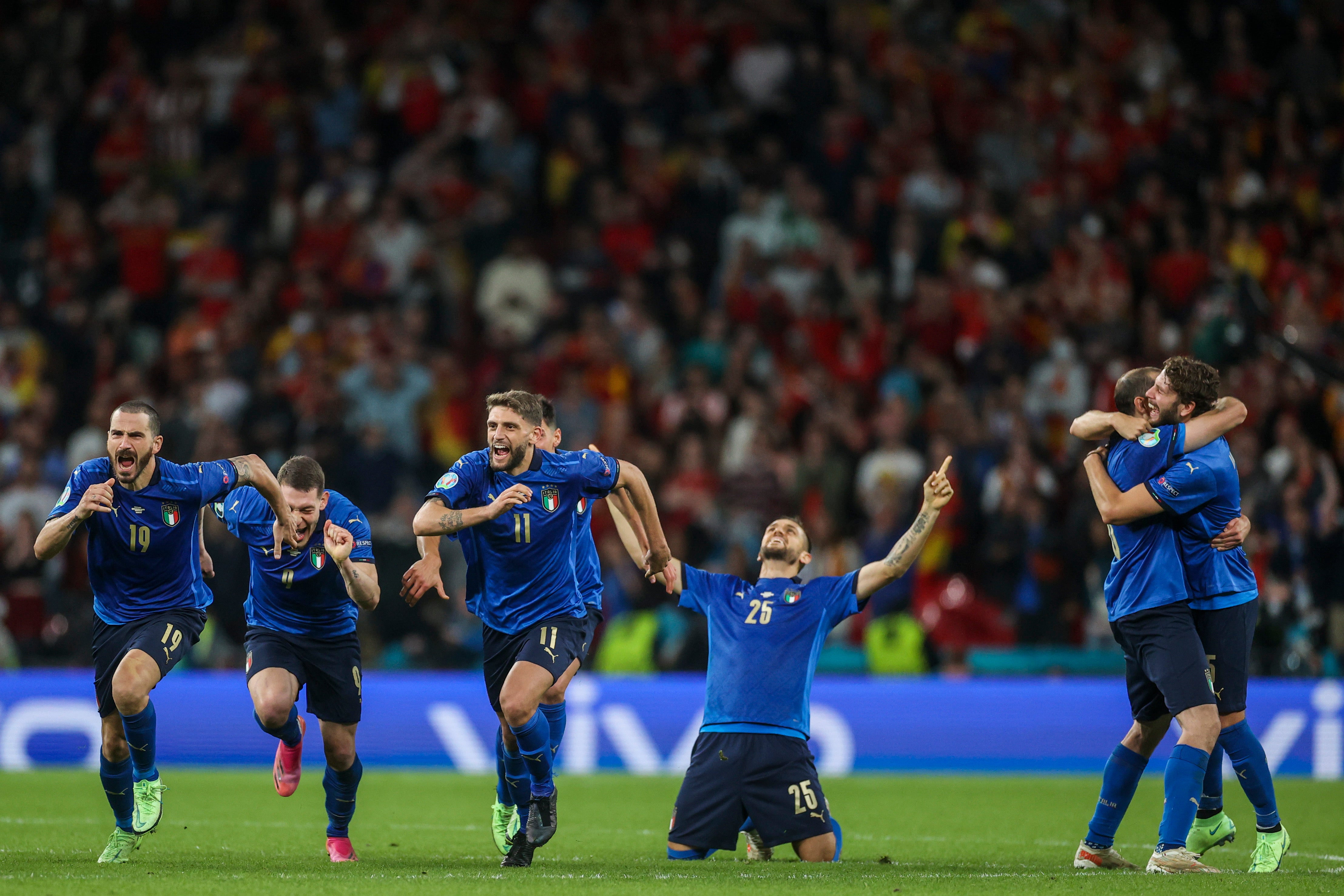 Italy pose a huge threat to England in the final of Euro 2020