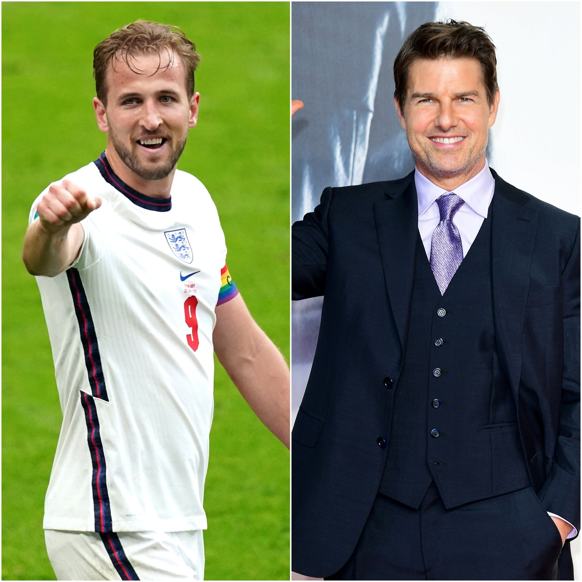 Tom Cruise spoke to Harry Kane and his England team-mates ahead of the Euro 2020 final.