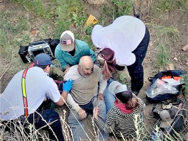 Frank Reynolds survived on beer and water for 40 hours after being trapped under an ATV.