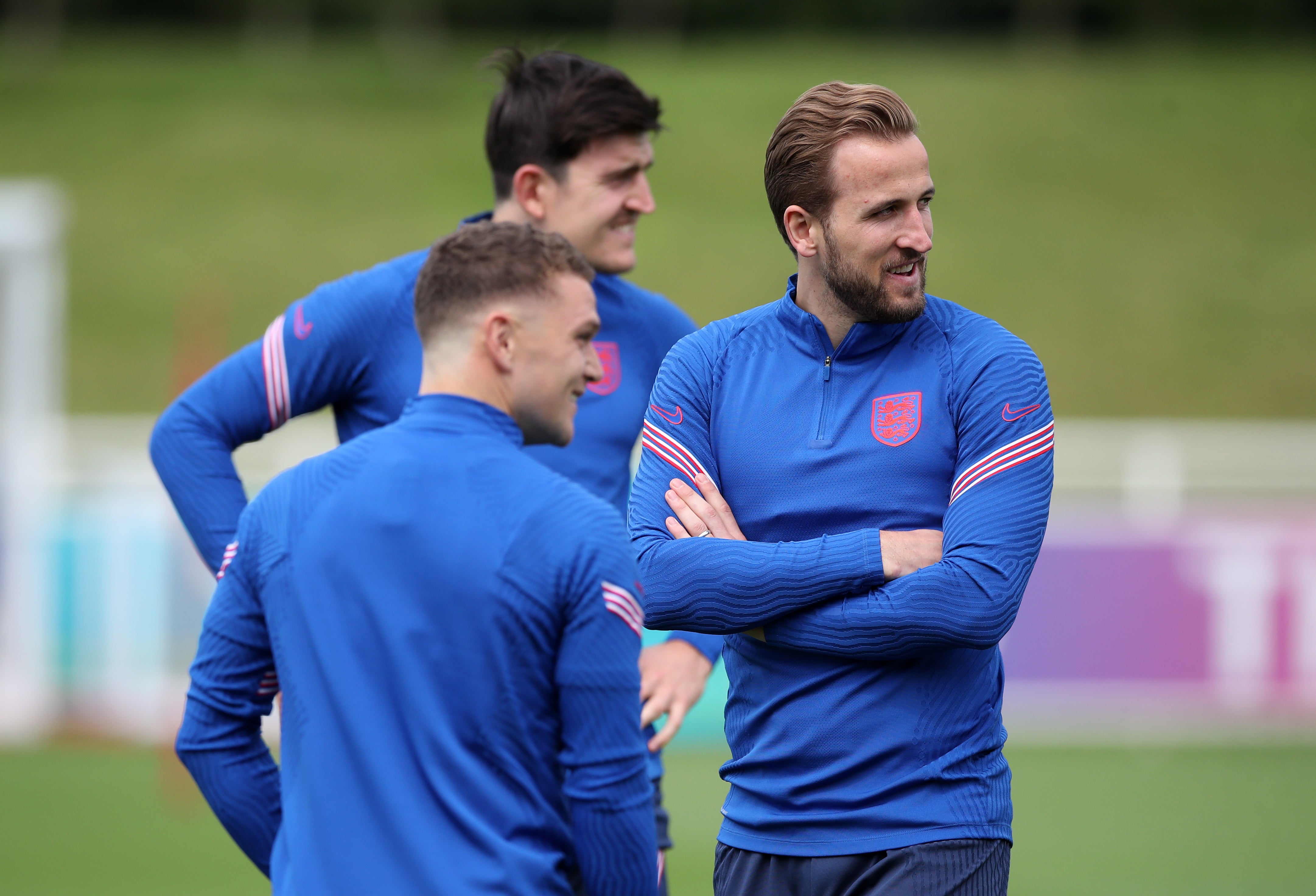 Harry Maguire and Harry Kane will hope to lead England to Euro 2020 glory on Sunday