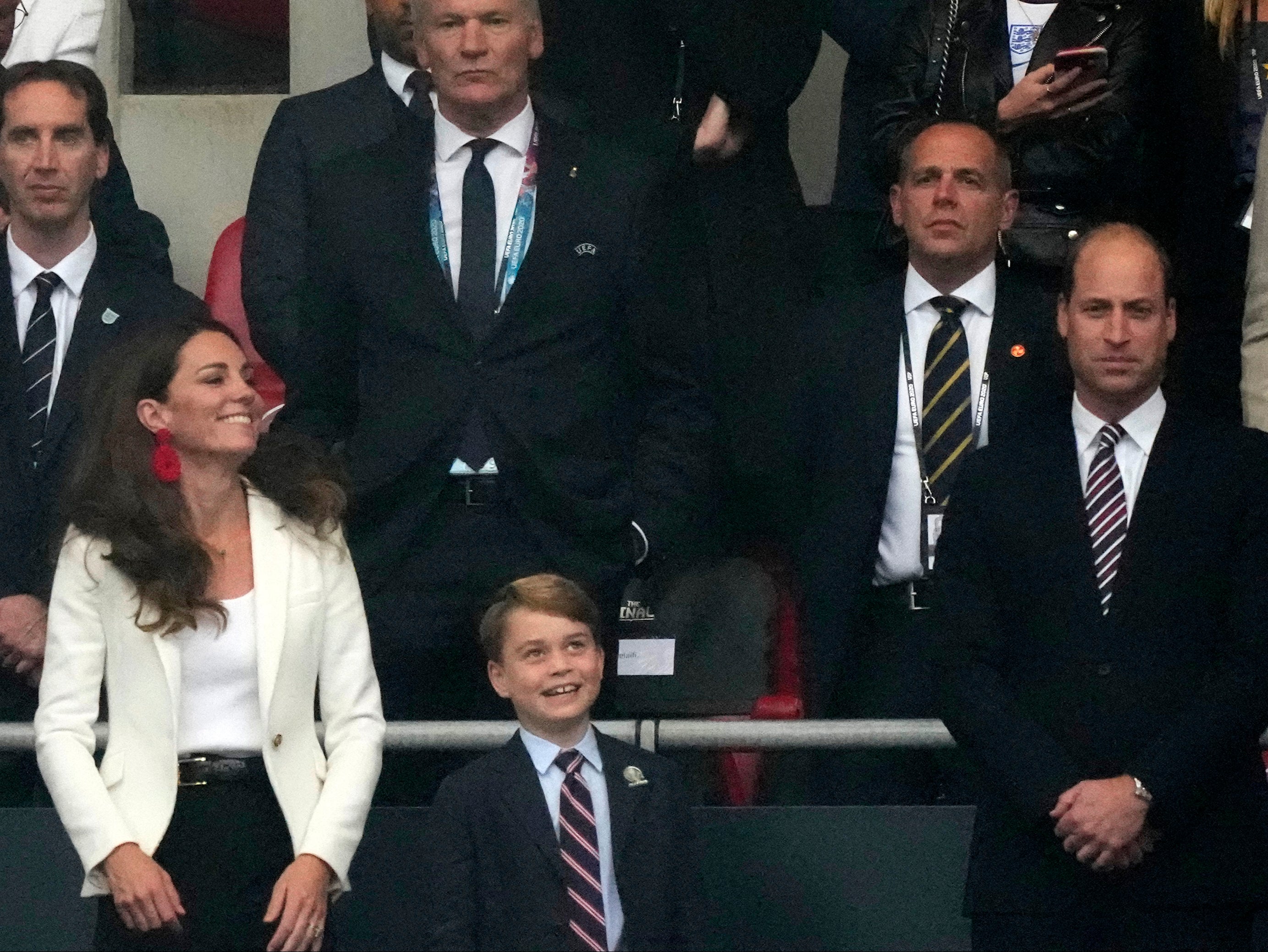 Kate Middleton, Prince George and Prince William