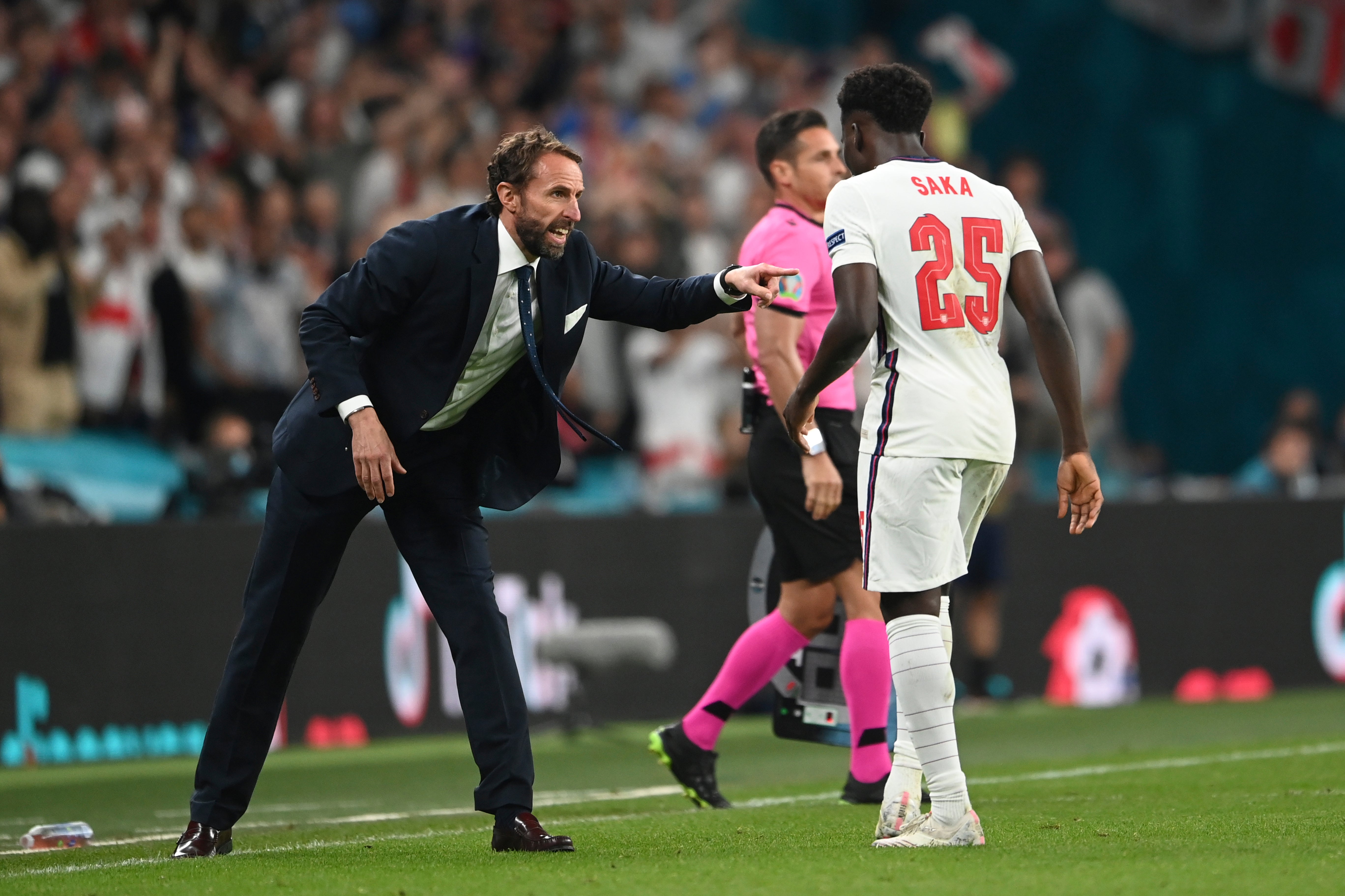 Southgate was unable to change the course of the game for England