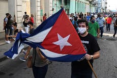 Thousands rally against government in Cuba, protesting shortages and high prices