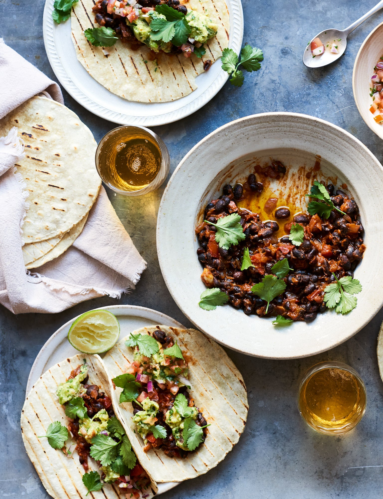 These tacos make a great Mexican-style feast