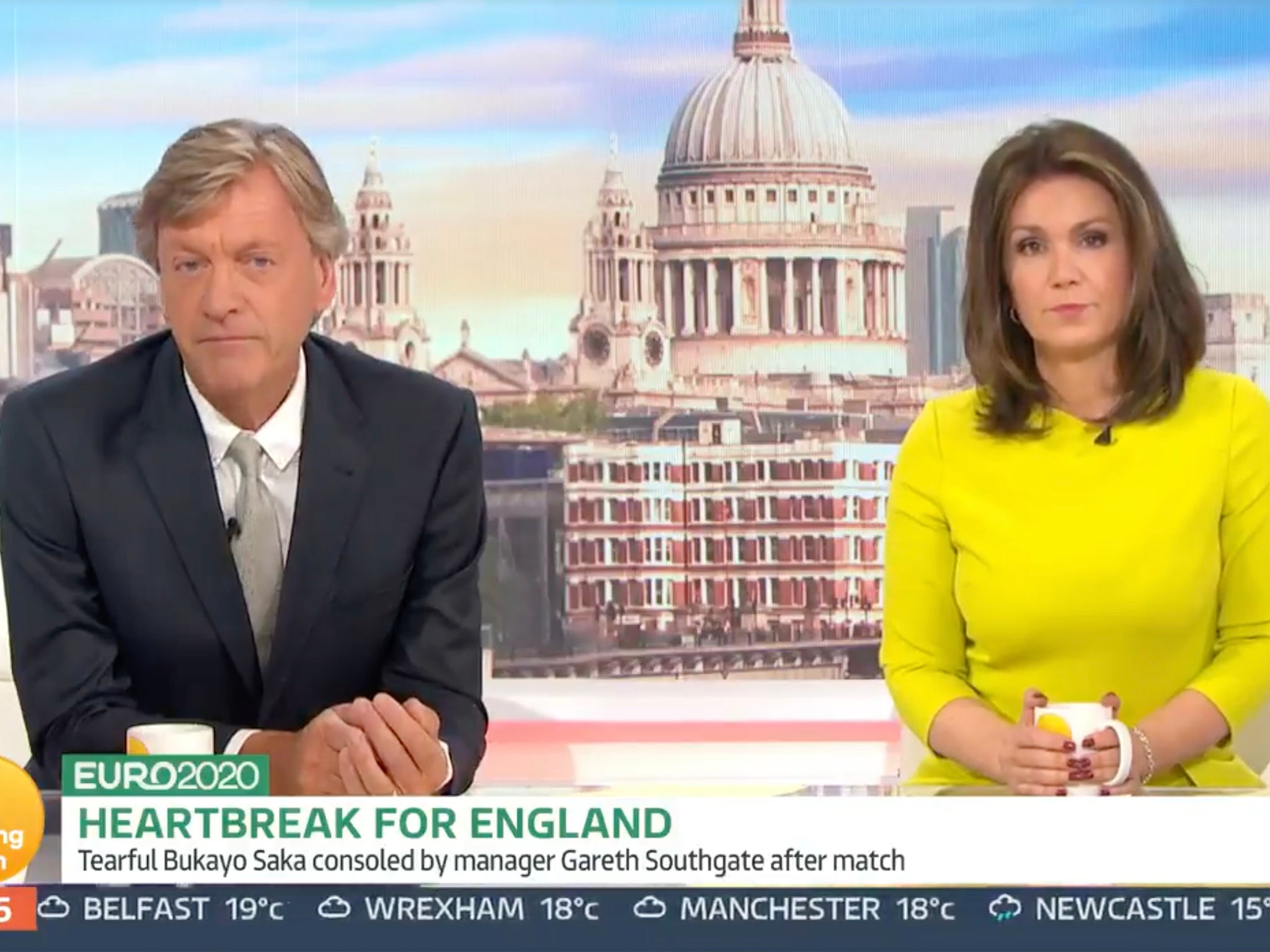 Richard Madeley condemns racism amid England’s Euro defeat on ‘Good Morning Britain'