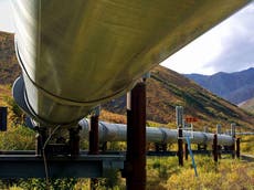 Trans-Alaska pipeline in danger of rupturing because of fast-thawing permafrost, experts warn