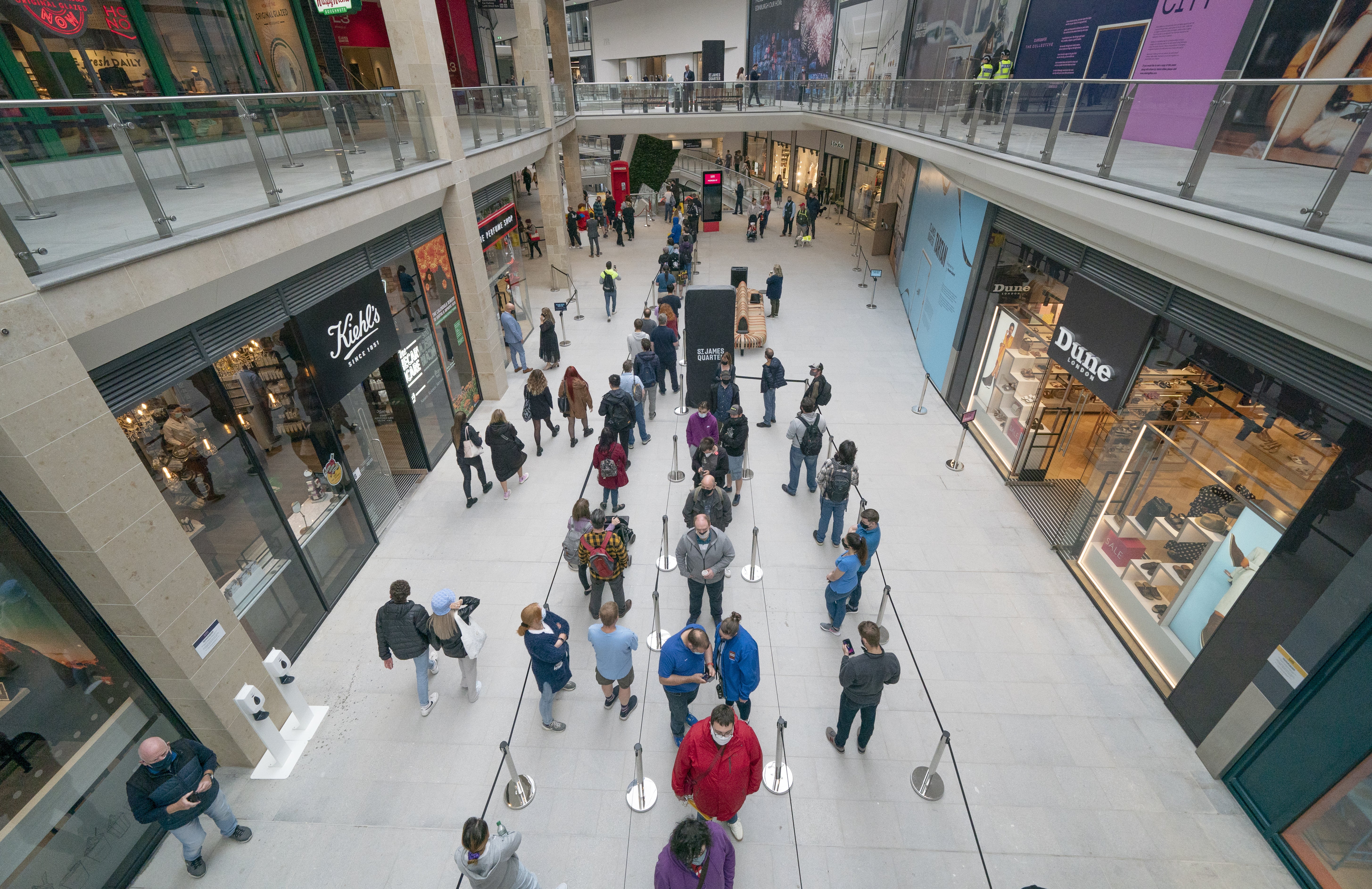 St James Quarter shopping centre