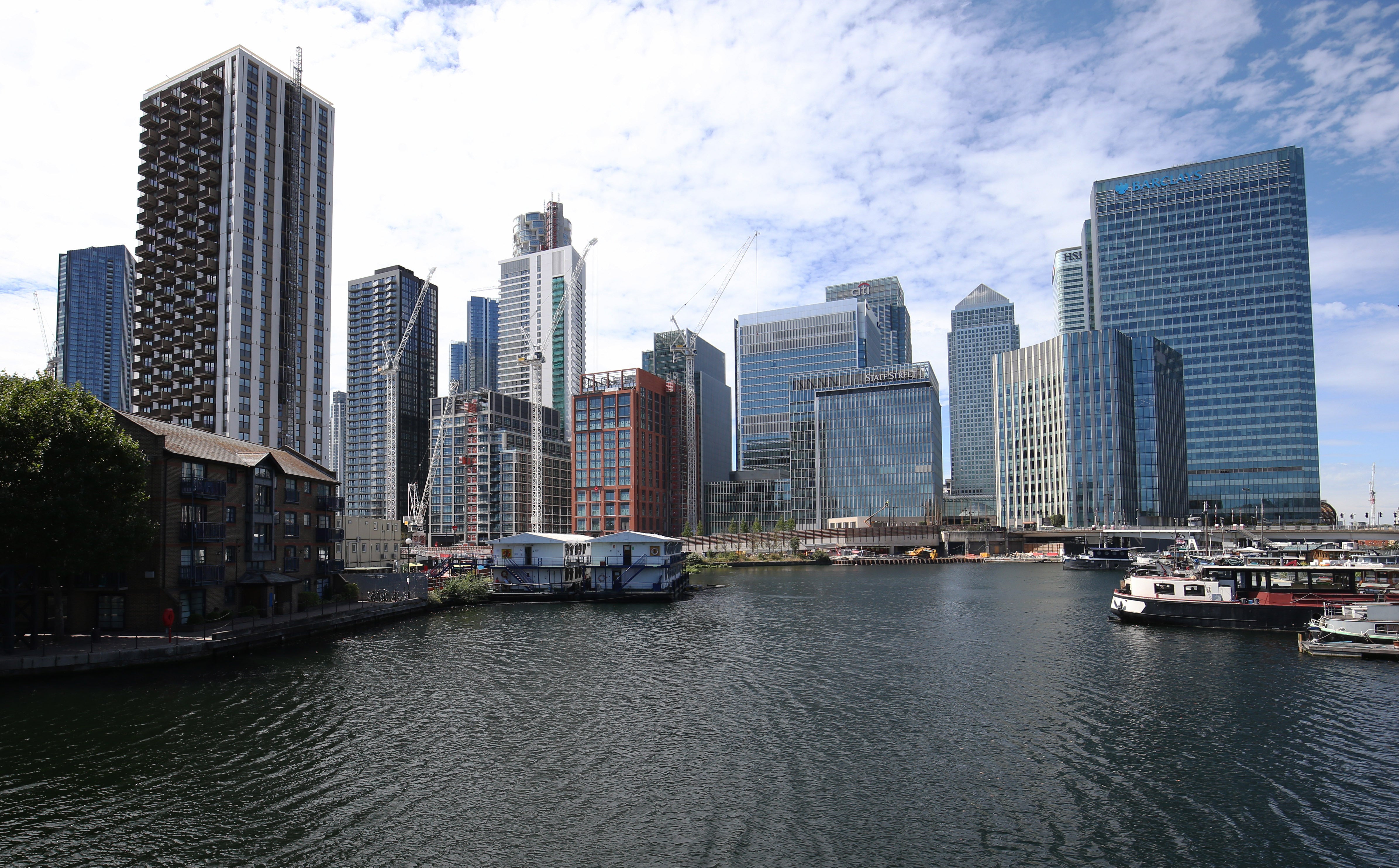 Canary Wharf skyline