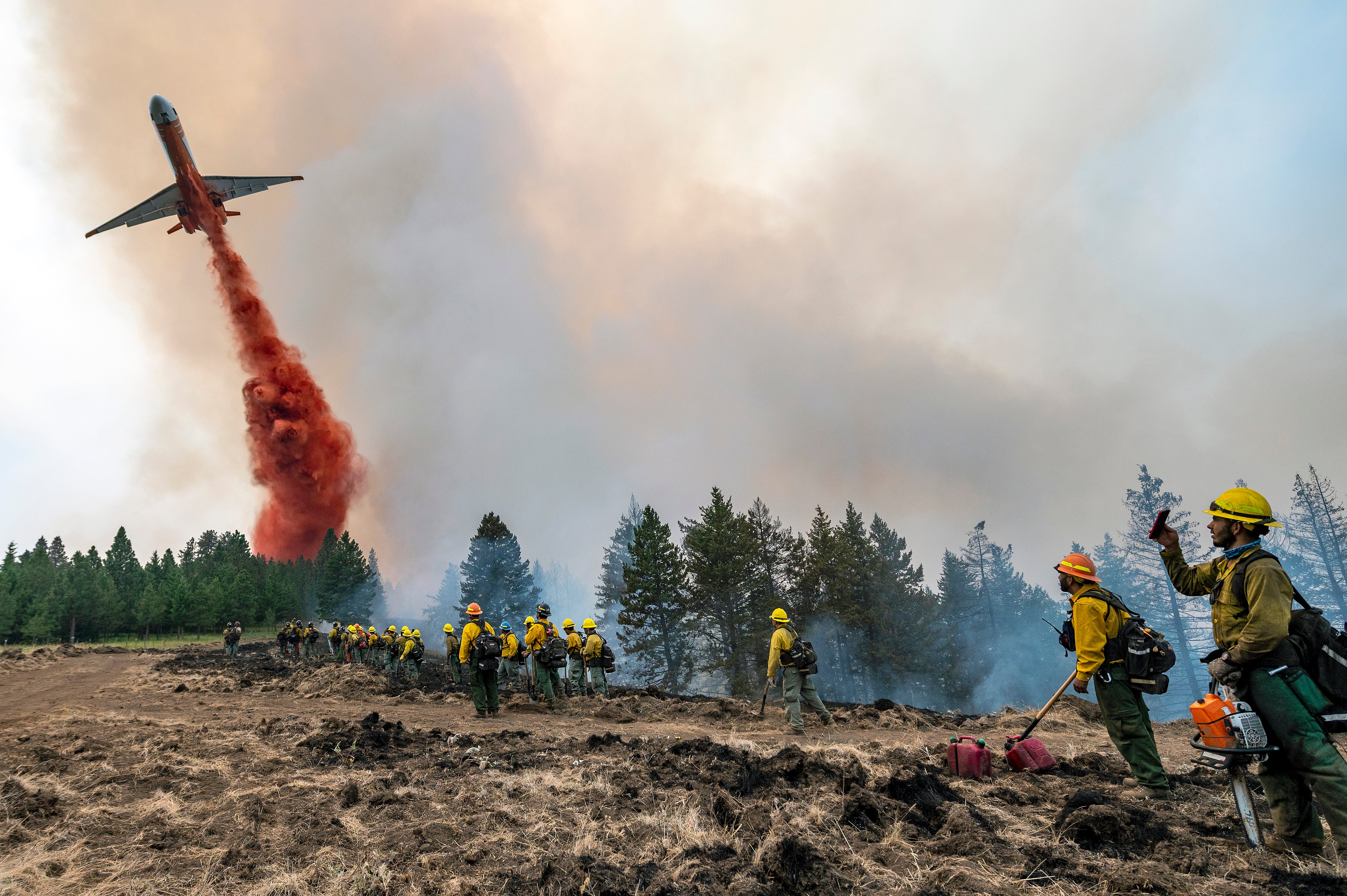 APTOPIX Western Wildfires