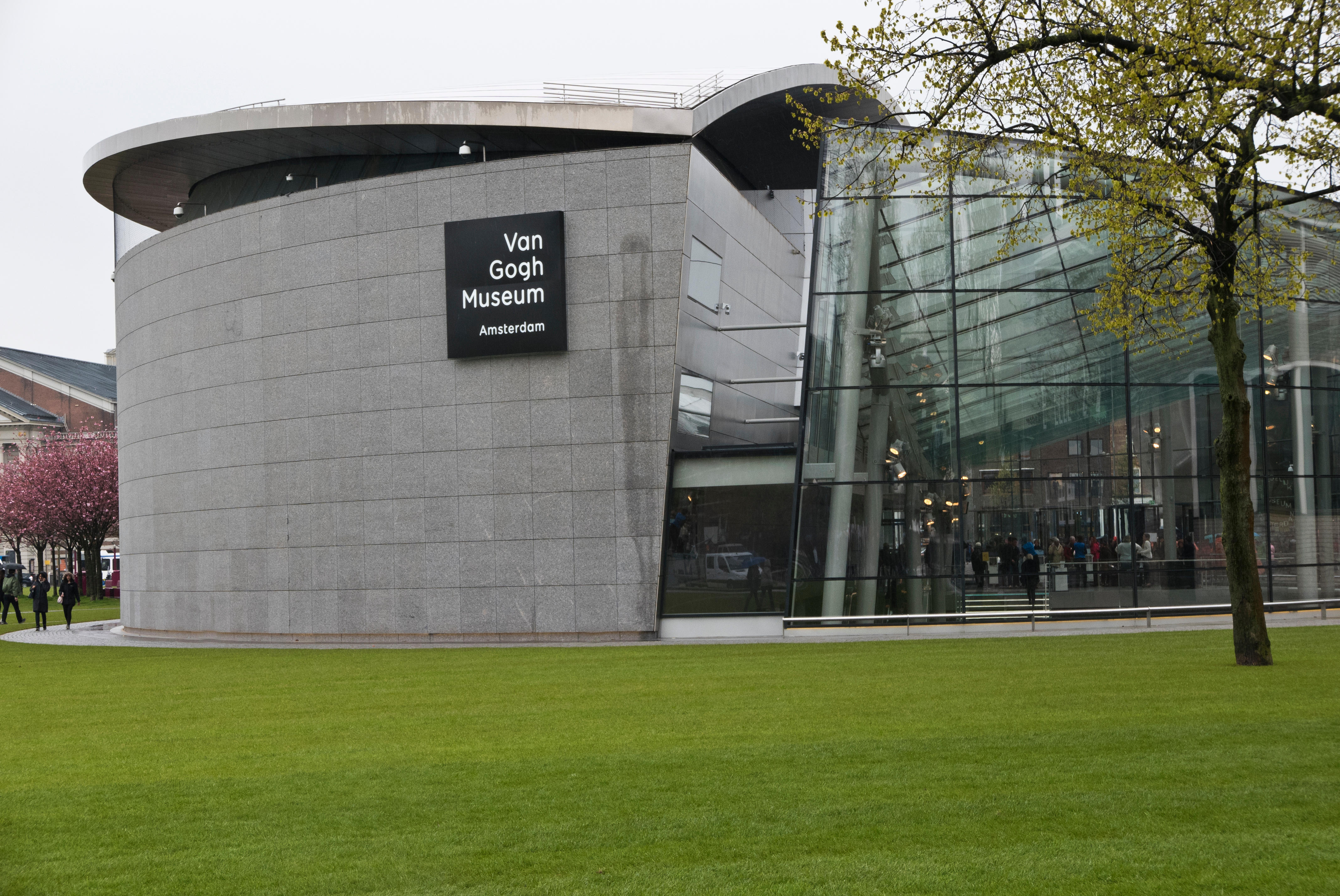 The exterior of Van Gogh Museum in Amsterdam