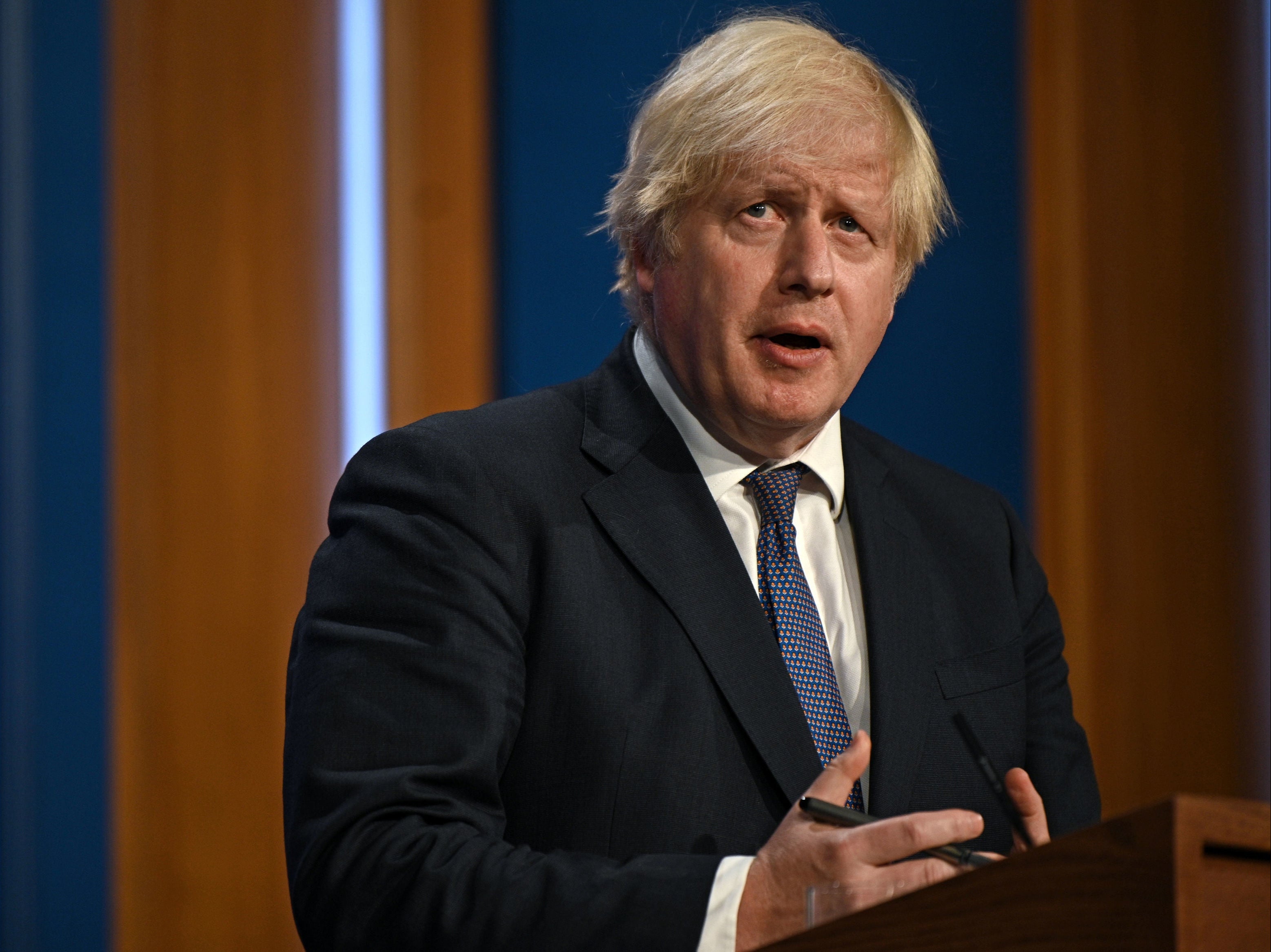 Prime minister Boris Johnson announces most remaining coronavirus restrictions will be lifted in England on 19 July